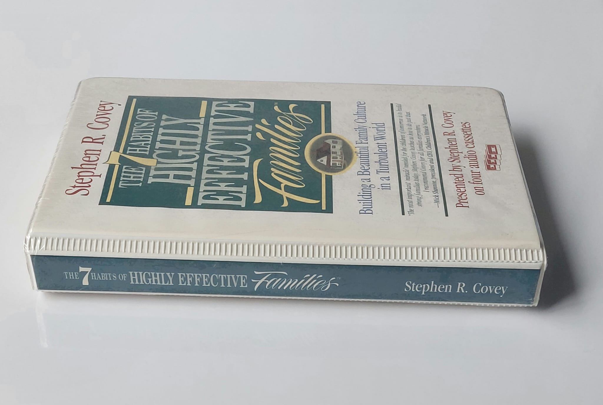 Vintage 1997 Stephen R. Covey 7 Habits Families Cassette Set - photo 4
