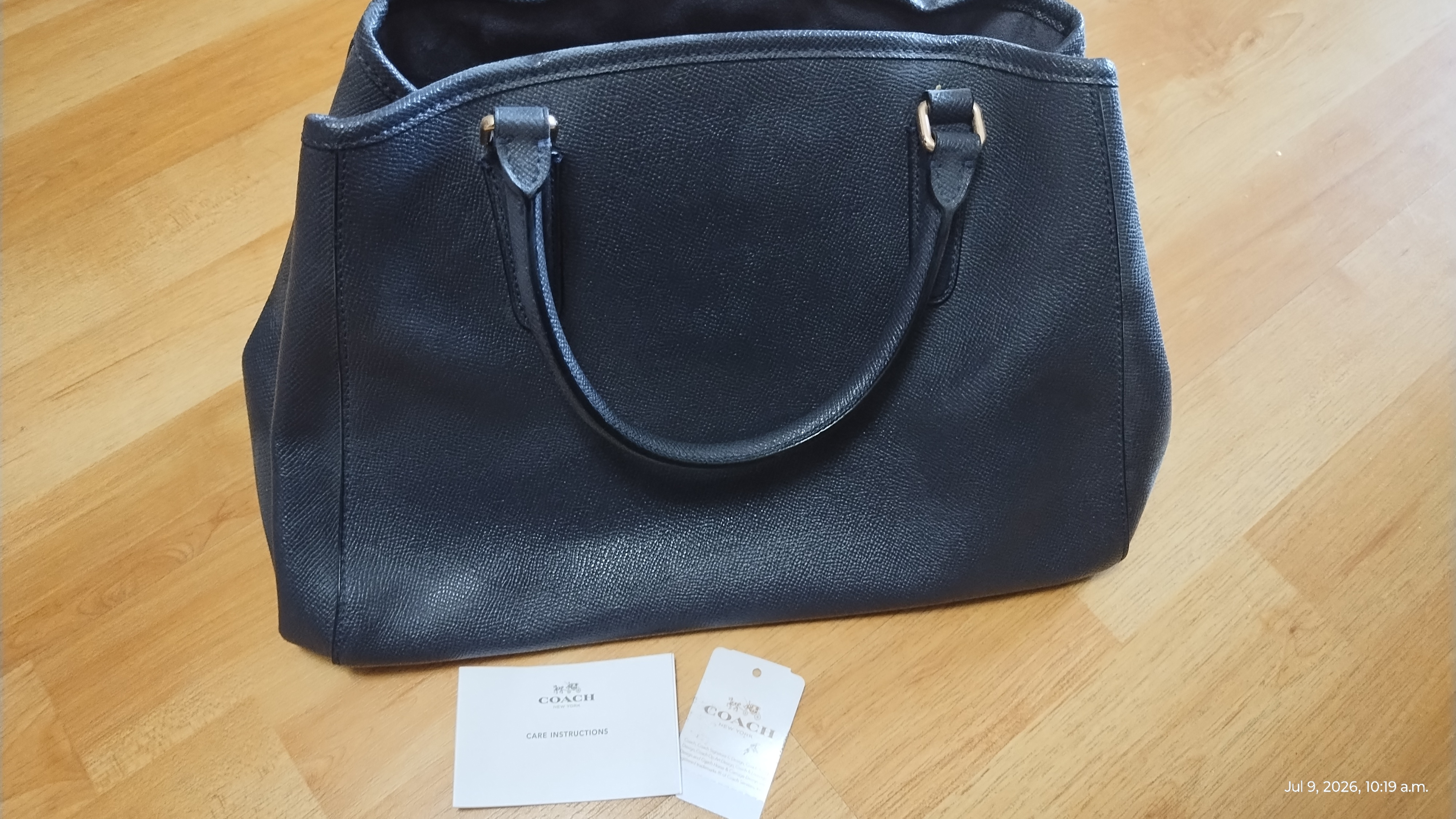 Coach Margot Leather Tote F57527 - photo 3
