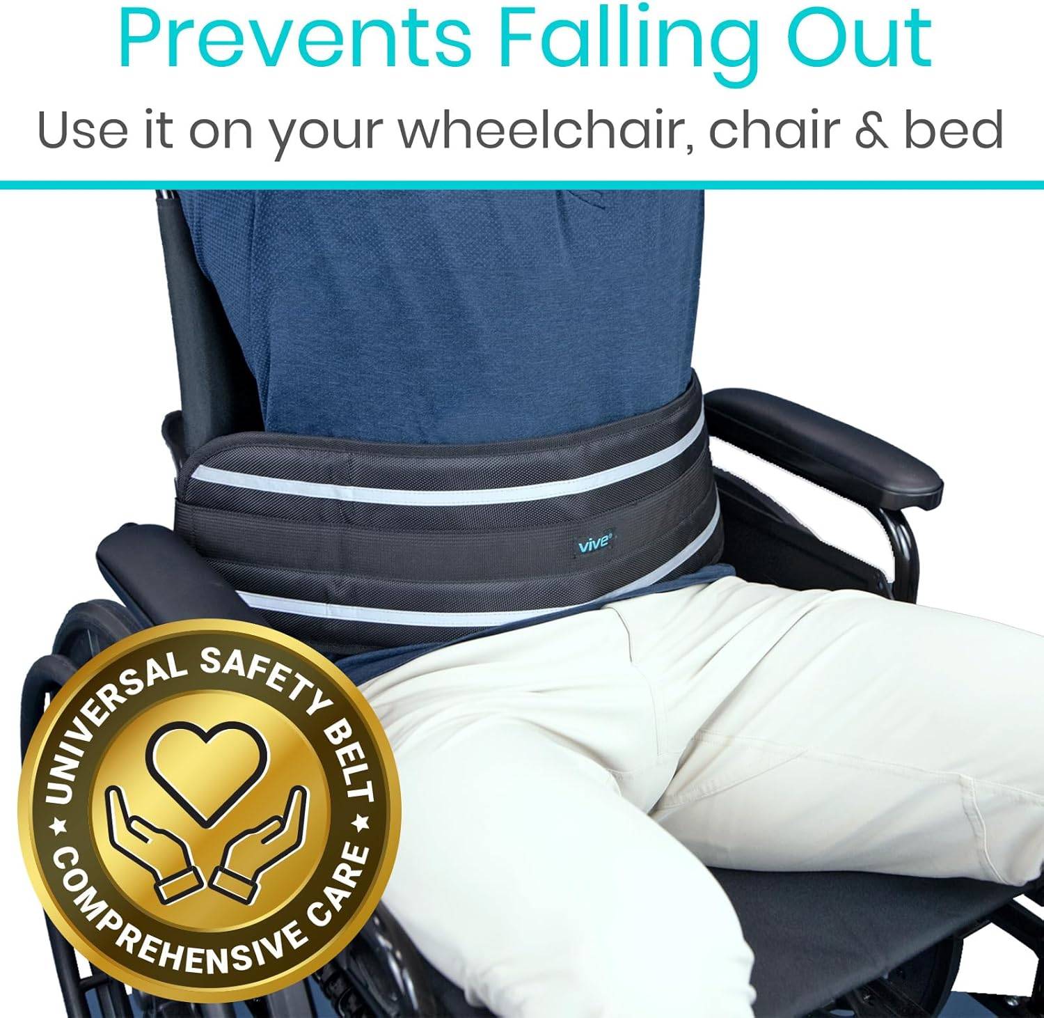 NEW✨   VIVE WHEELCHAIR SEATBELT - SAFETY BELT