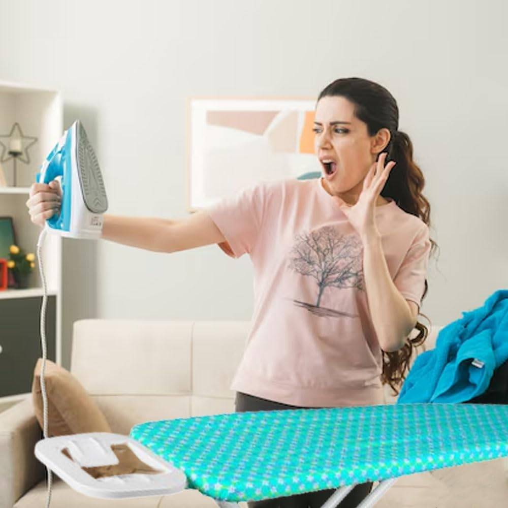 Full Size Premium Ironing Board – Cushion + Height Adjustments - photo 2