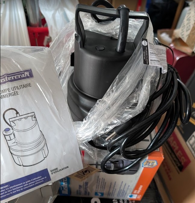 Mastercraft Submersible Utility Pump - photo 2