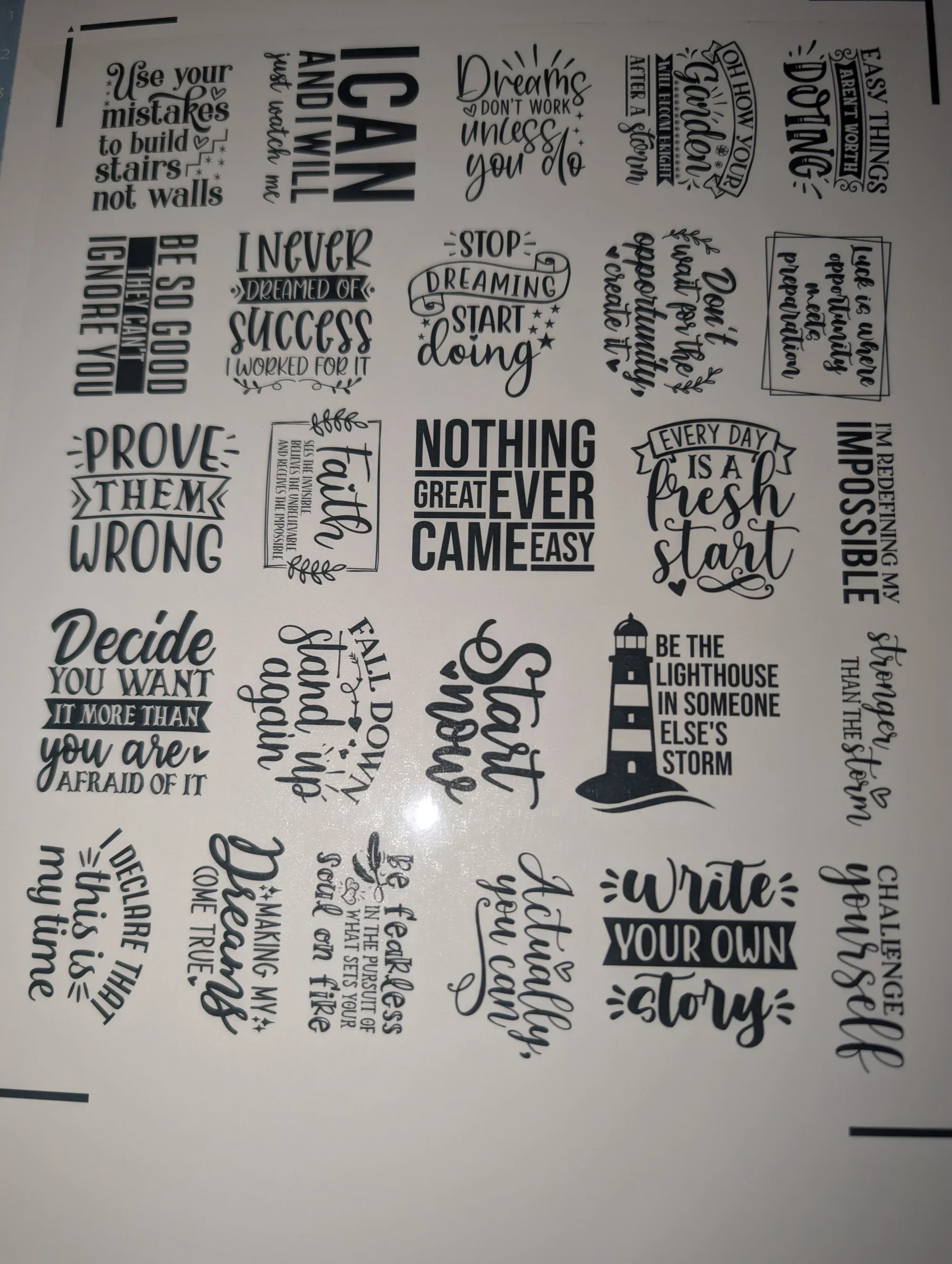 Motivational Decals - photo 3