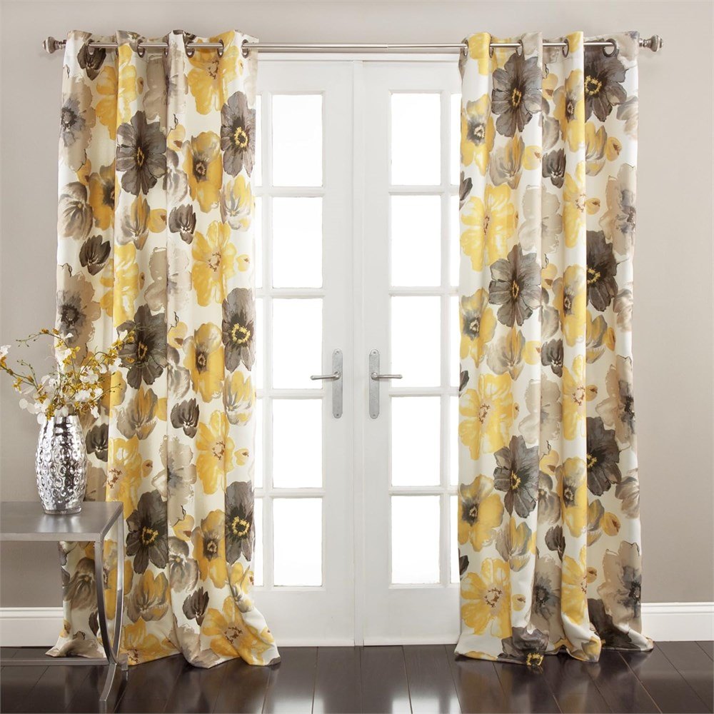 52”W x 108”L Lush Dec Light Filtering Window Curtain, Pair