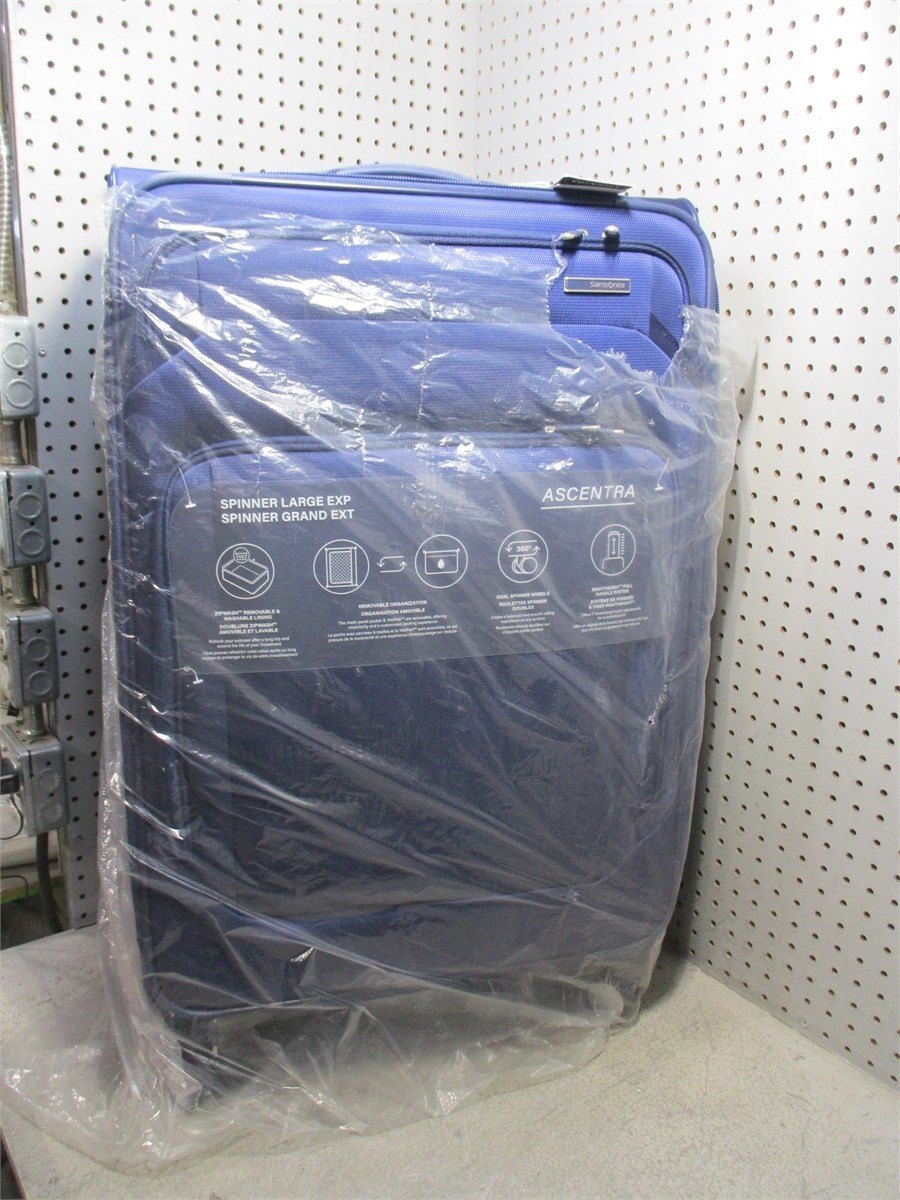Samsonite Ascentra Spinner Large Expandable Suitcase - Iris Blue - photo 2