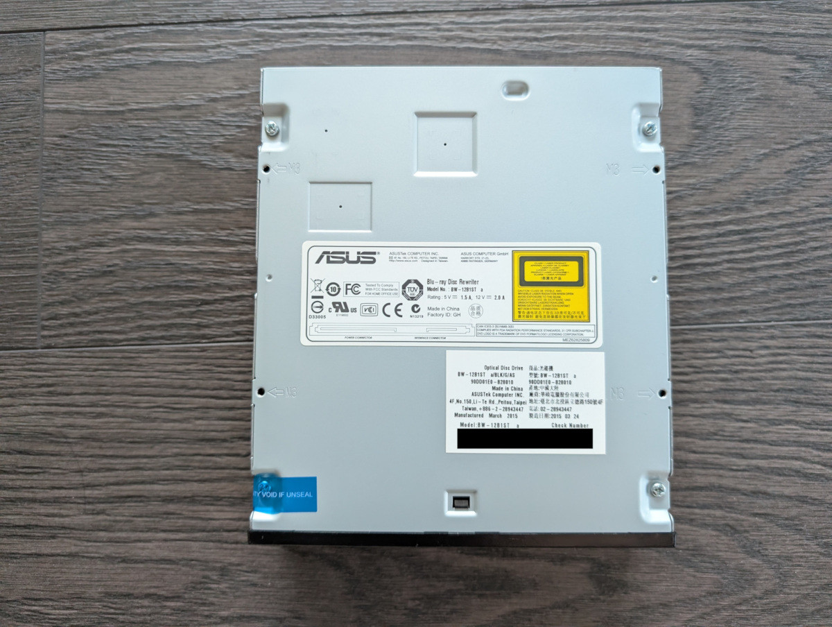 Asus DVD/Blu-Ray Rewritable internal 5.25" drive (BW-12B1ST) - photo 2