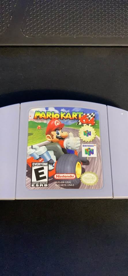Mario Kart 64 Nintendo 64 Game Cartridge