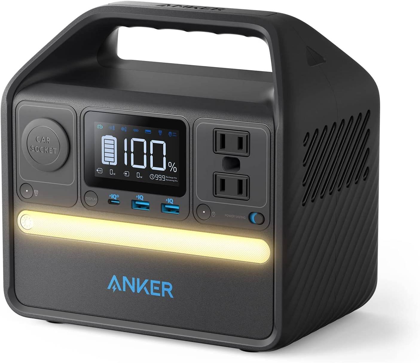 Anker 521 Portable Power Station (Powerhouse 256Wh), 6-Port