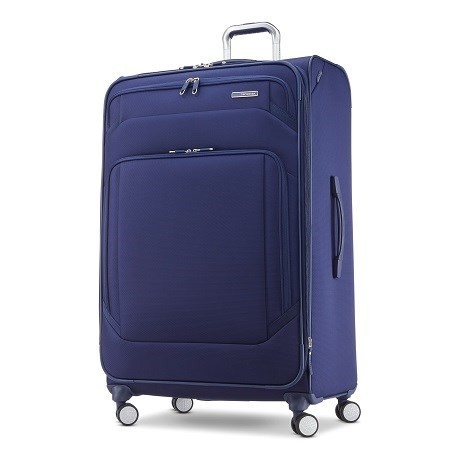 Samsonite Ascentra Spinner Large Expandable Suitcase - Iris Blue