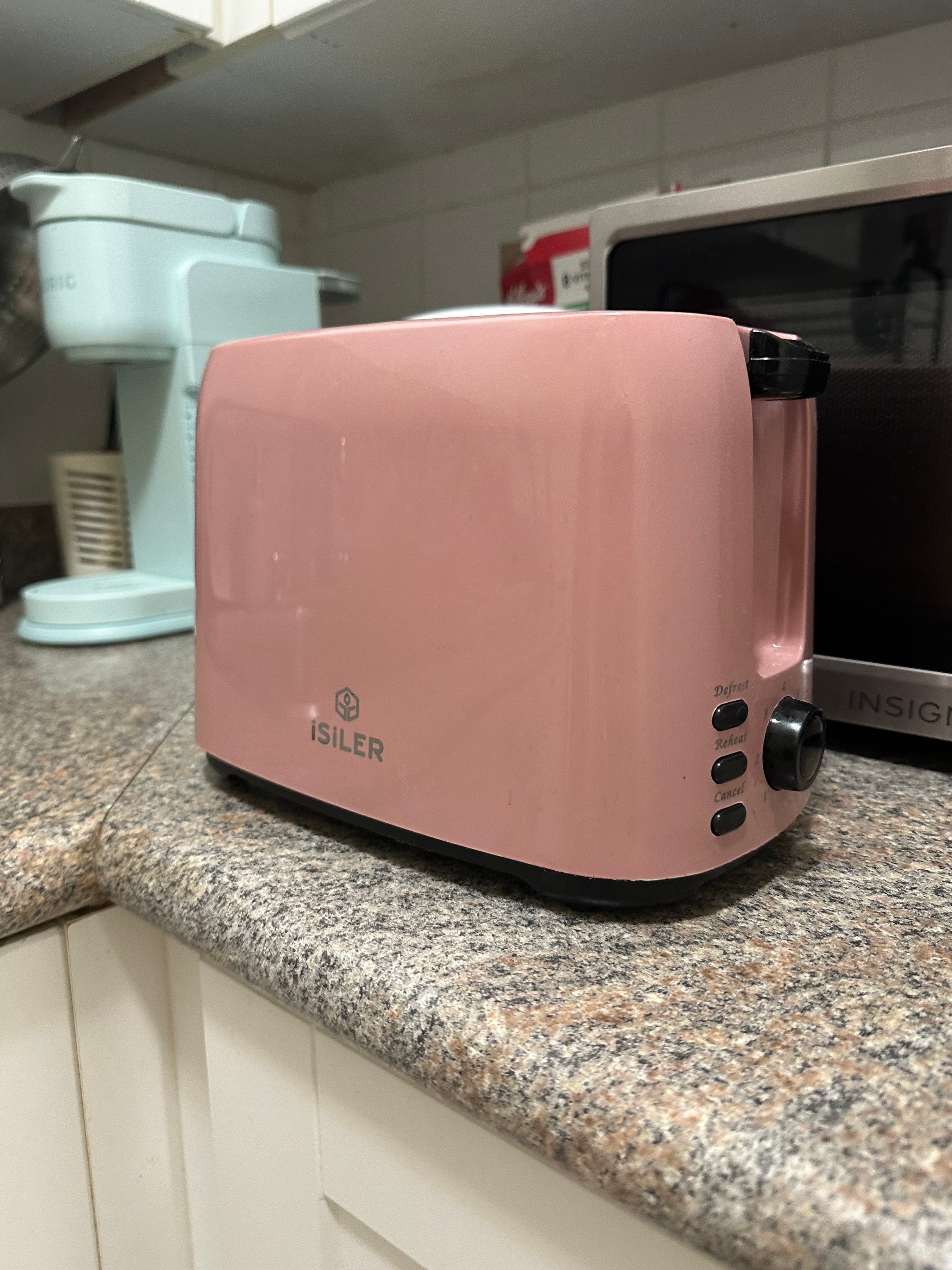 Pink 2-Slice Toaster