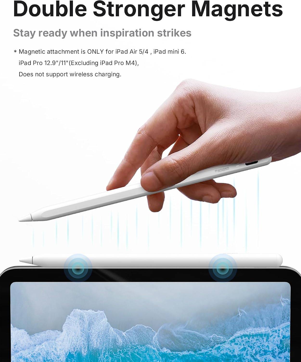Metapen Pencil A8 V4 Stylus Pen for Apple iPad  Factory Sealed - photo 5