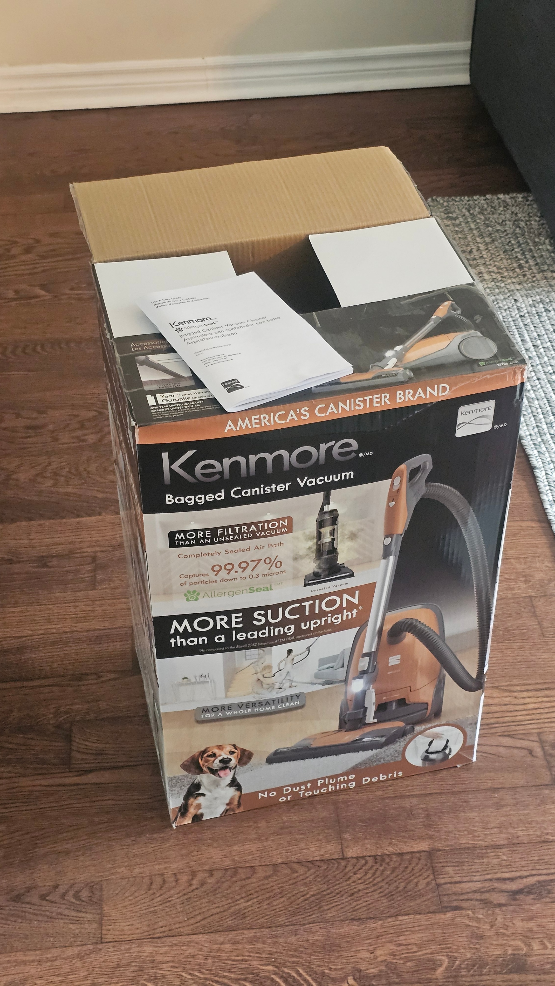 Kenmore 200 Series Bagged Canister Vacuum