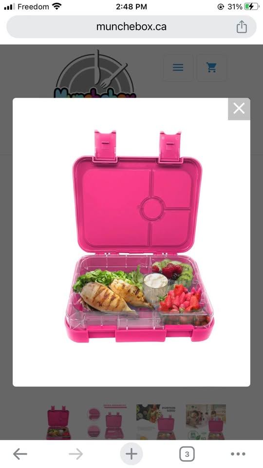 New 4-Compartment Munchebox Lunch Box - photo 3
