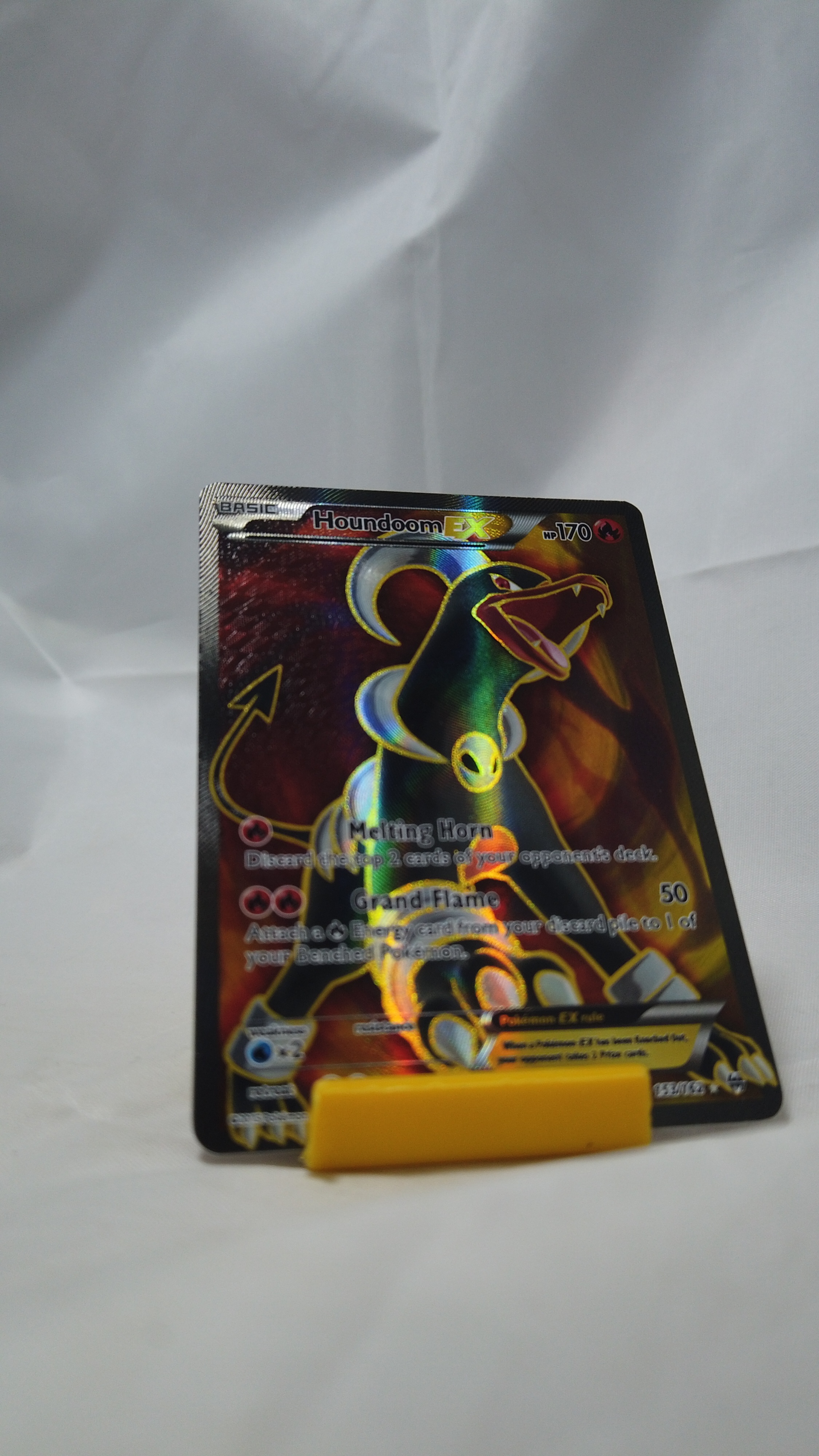 Pokemon Houndoom EX 153/162 BREAKthrough Card Ultra Rare Holo NM