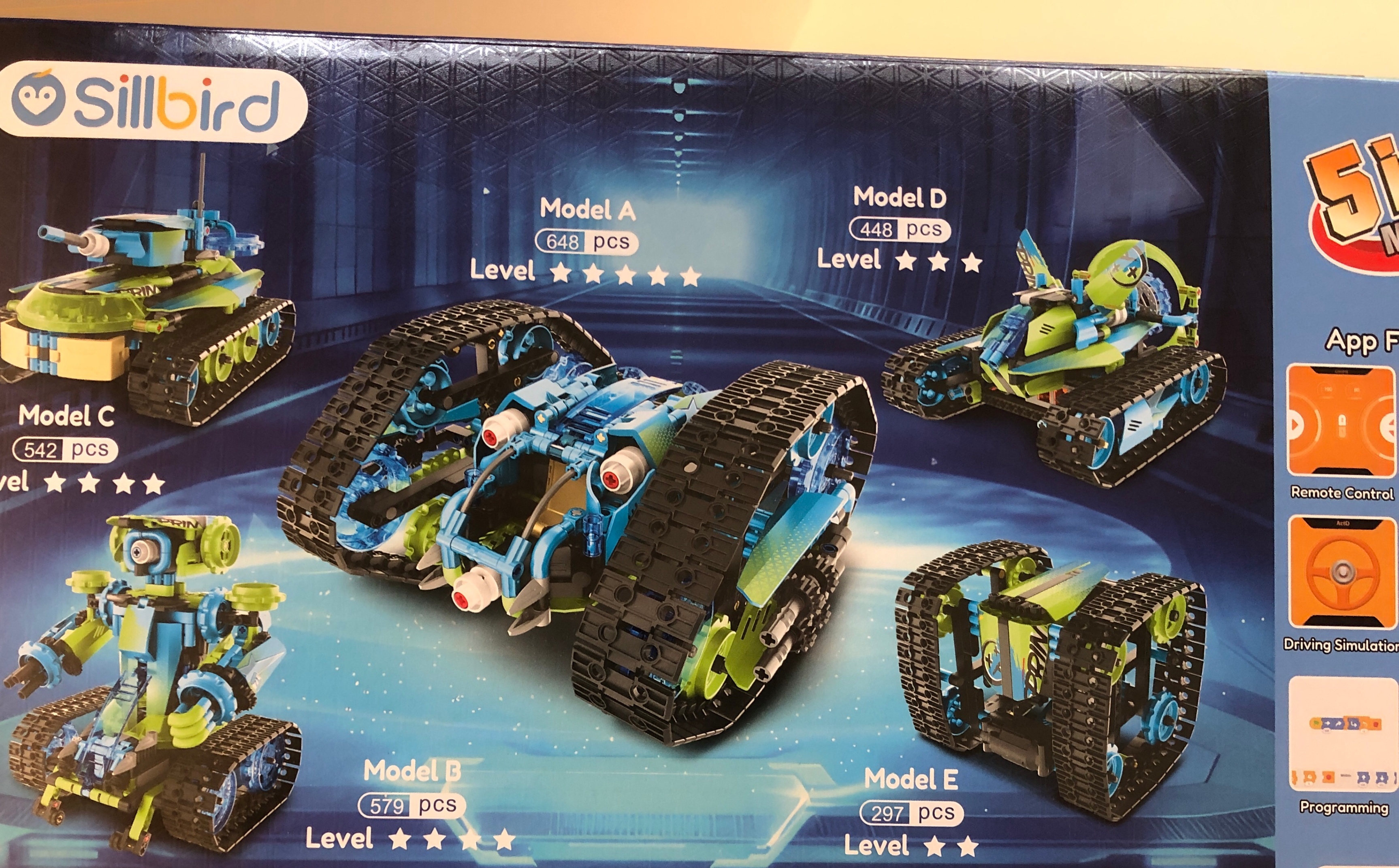 Sillbird 5-in-1 Building Robot Kit - photo 3