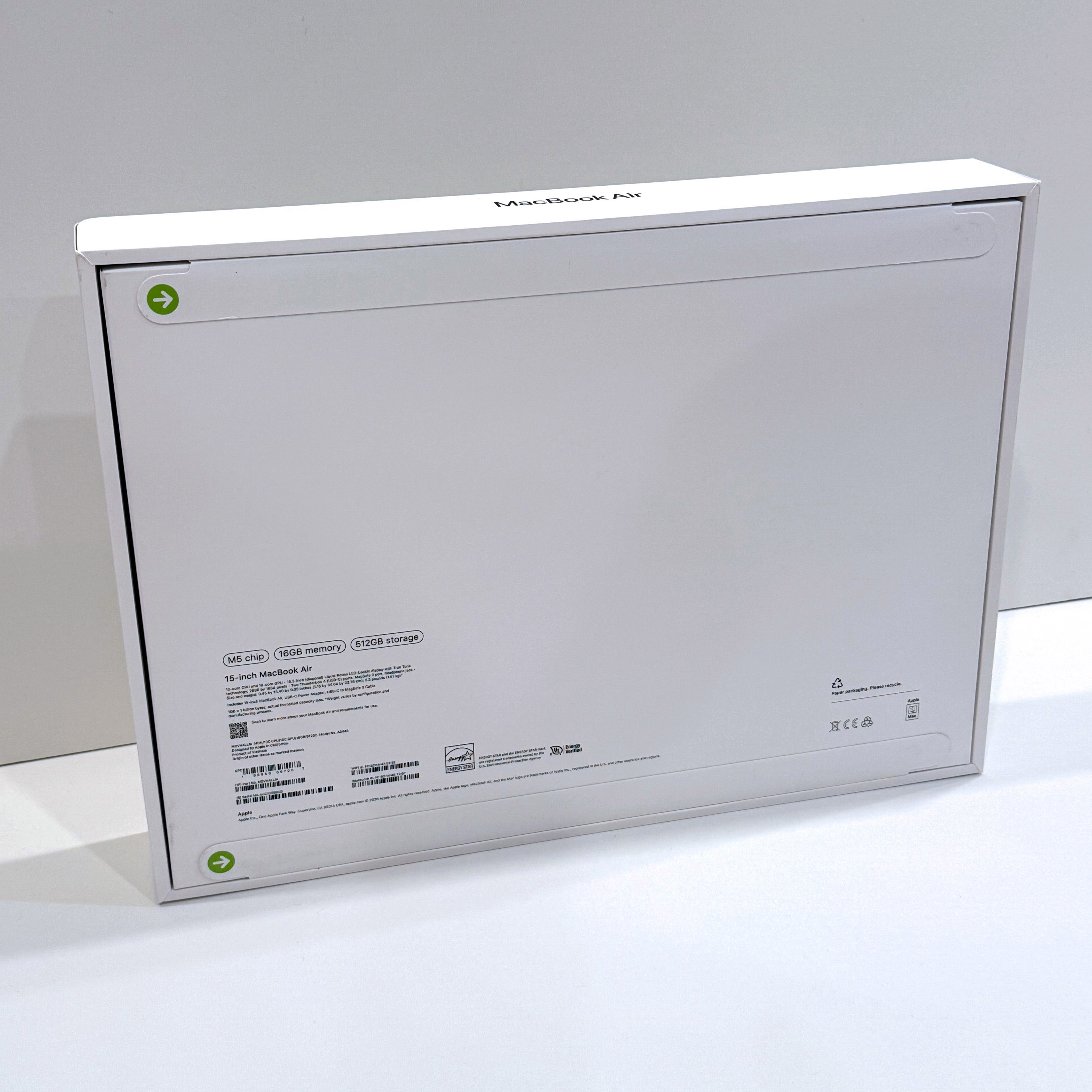 MacBook Air 15" M5, 16/512 GB, Midnight, Sealed, FIRM PRICE - photo 2
