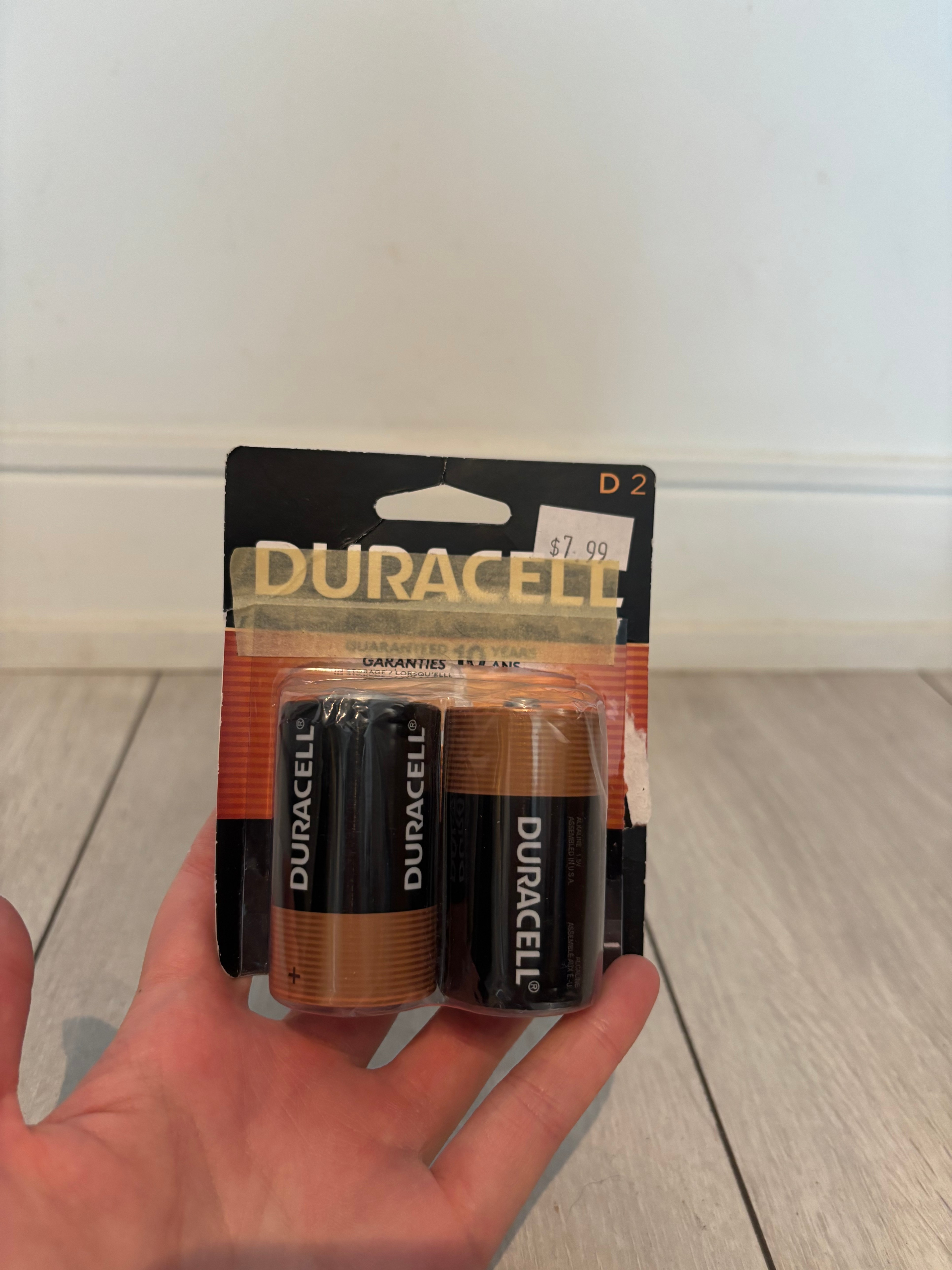Duracell D Sized Batteries