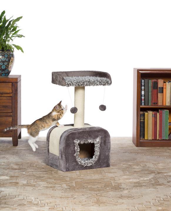 BNIB Cat House & Playground - Shag Hideaway- Prevue Pet Products