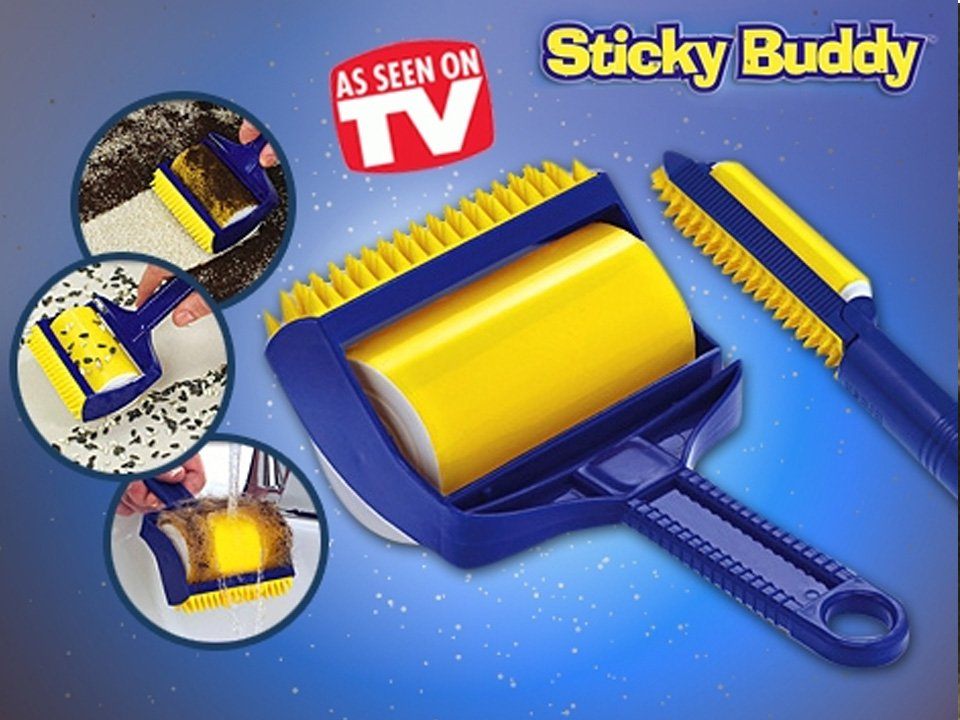 Sticky Buddy Reusable Lint & Pet Hair Roller - photo 3