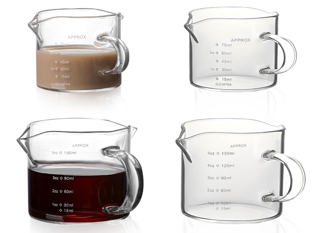 Glass Espresso Cups 75-150 ml - Set of 4 Watunid - photo 2
