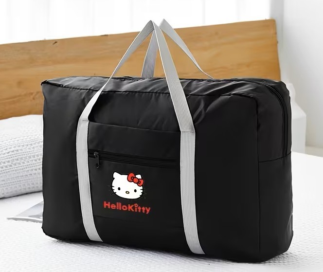 "Hello Kitty" Black Clothing/Travel/Foldable Bag-BRAND NEW - photo 5
