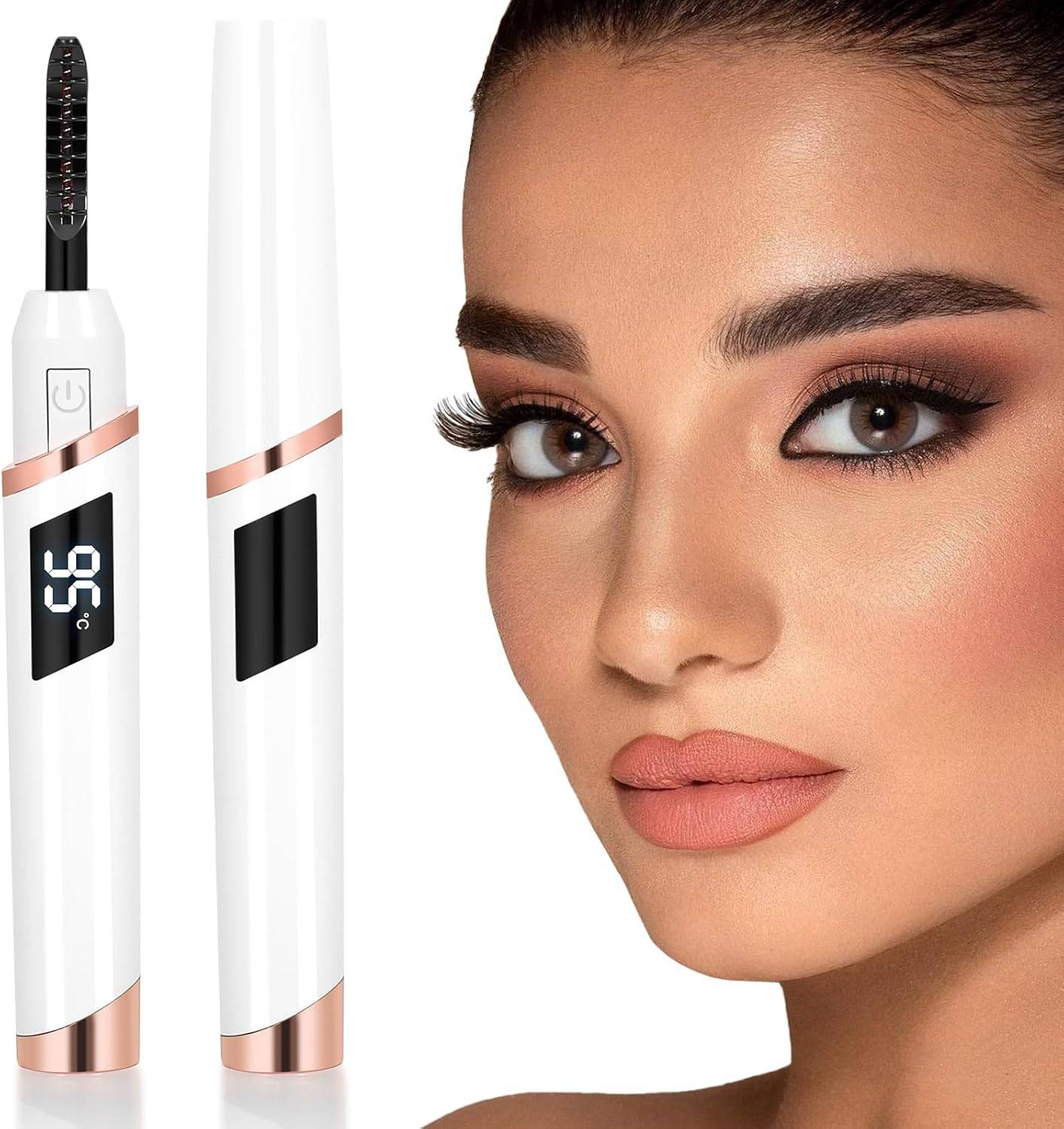 Heated Eyelash Curler for Women