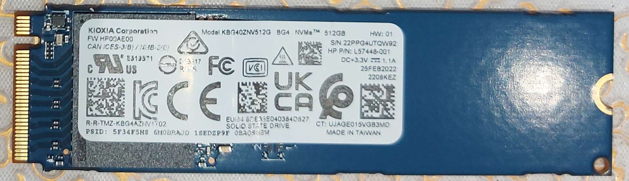 Assorted Storage Drives: Seagate HDD, Mushkin SSD, Kioxia NVMe - photo 3