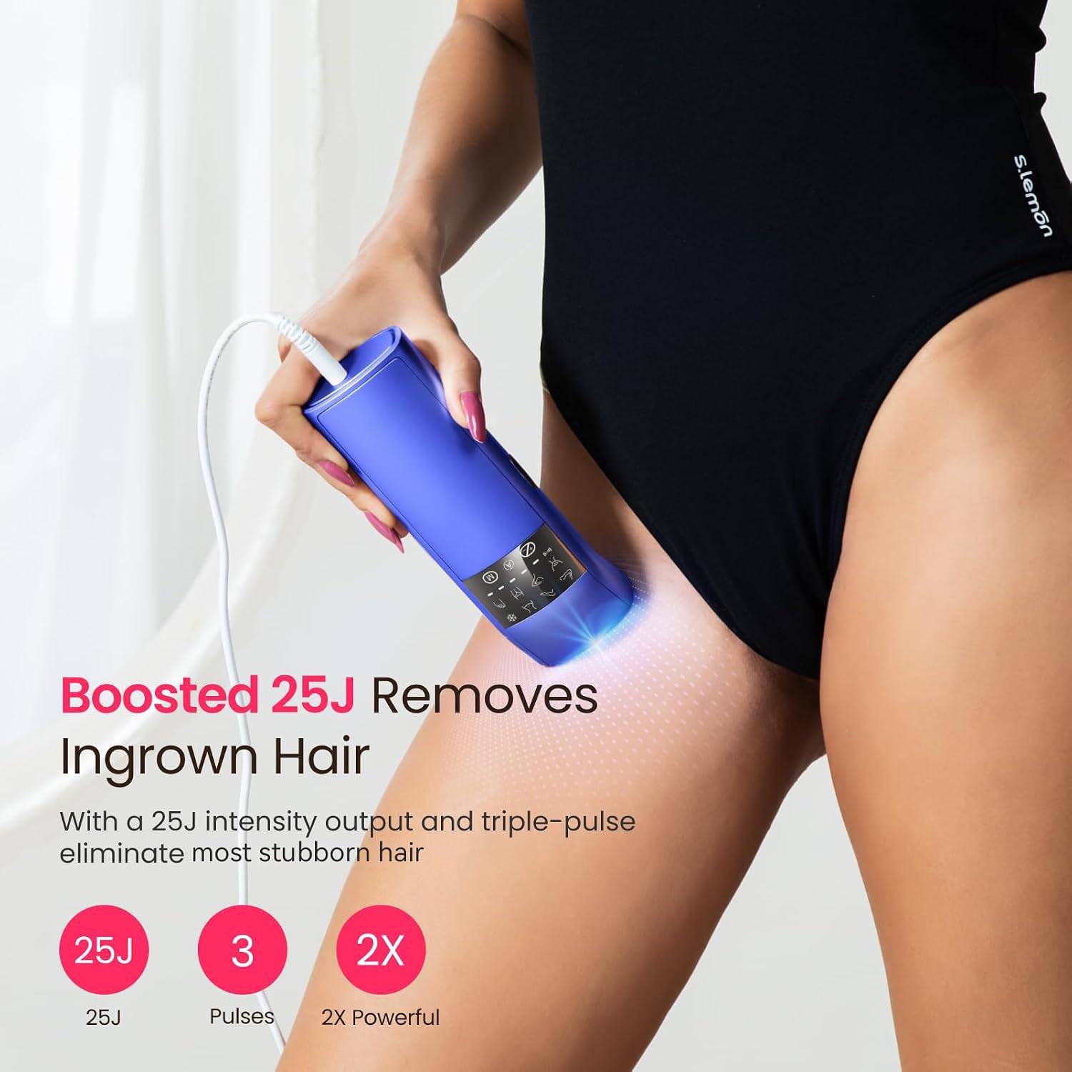 IPL Laser Hair Removal, 3℃ Sapphire Ice-Cooling - photo 5