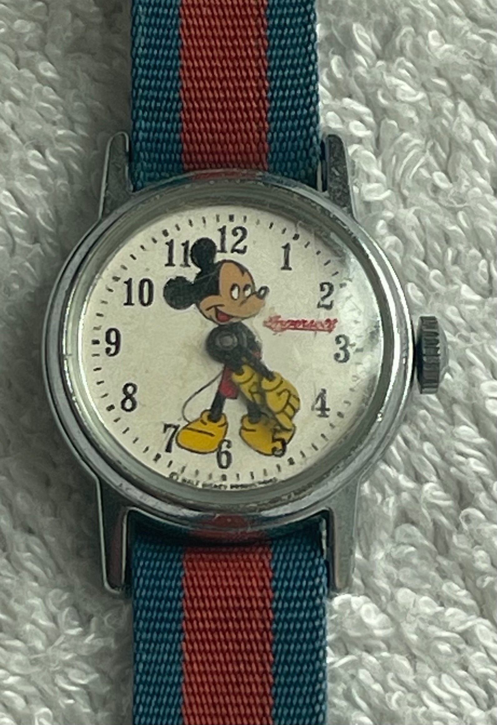 Vintage 1971 Timex Ingersoll Mickey Mouse Watch – RUNS