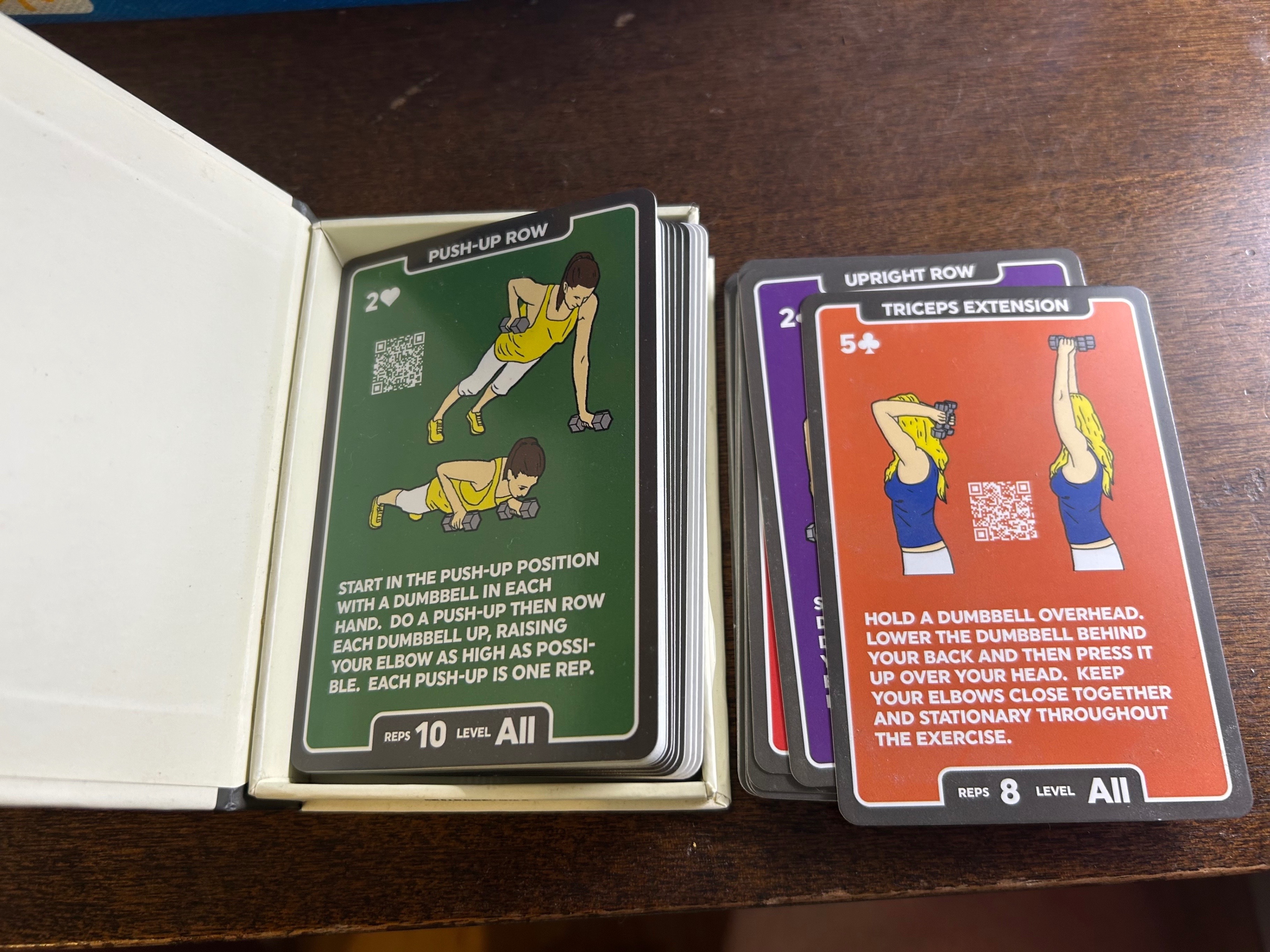 52 Card Set of Dumbell Exercises - photo 3