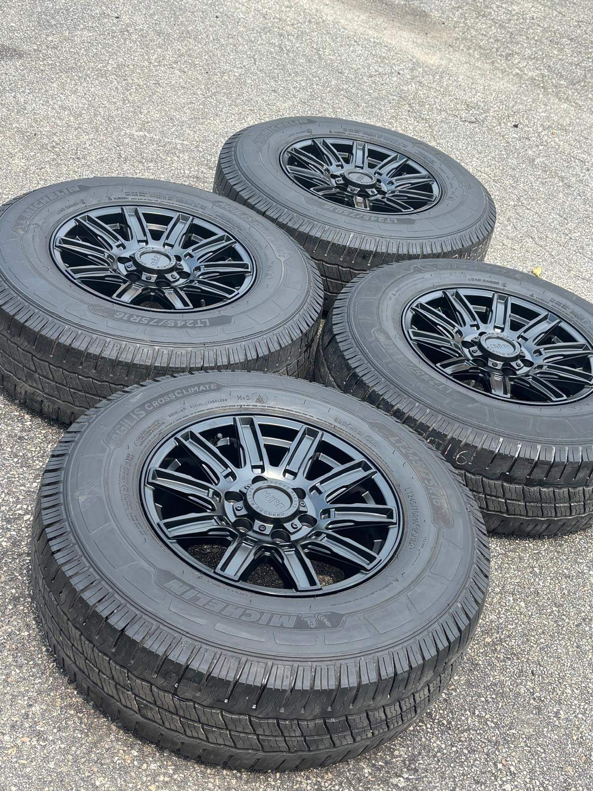 NEW 16"DAI(6x130)+used LT245/75/R16 Michelin A/W- SPRINTER - photo 3