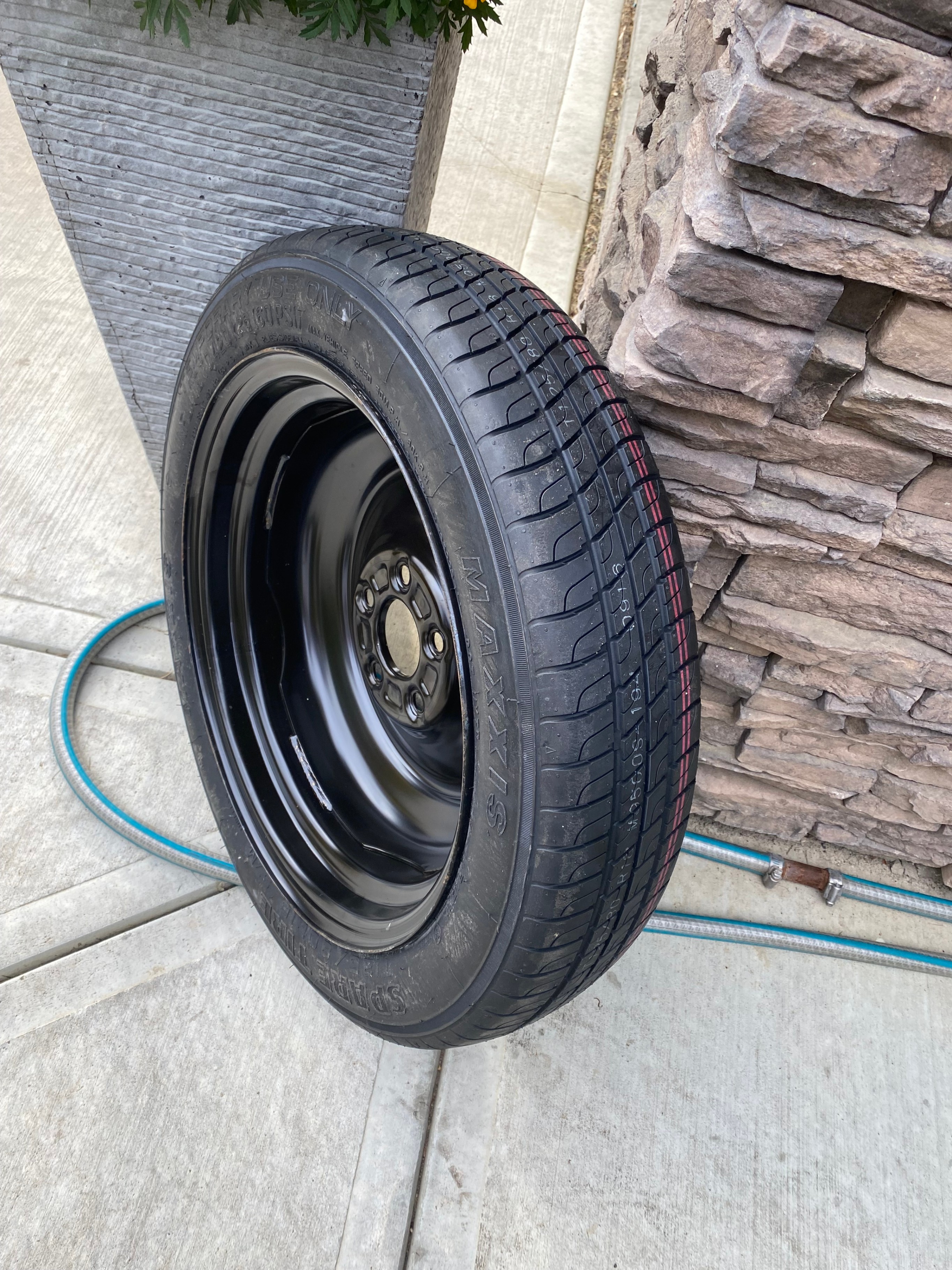 New – 125 80 R16 – Spare Tire & Rim – MAXXIS (Never Used) – $75 - photo 5