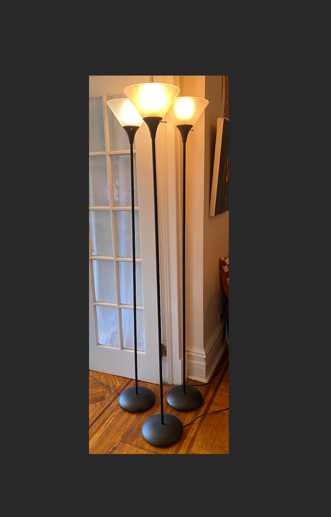 Floor Lamps x 3