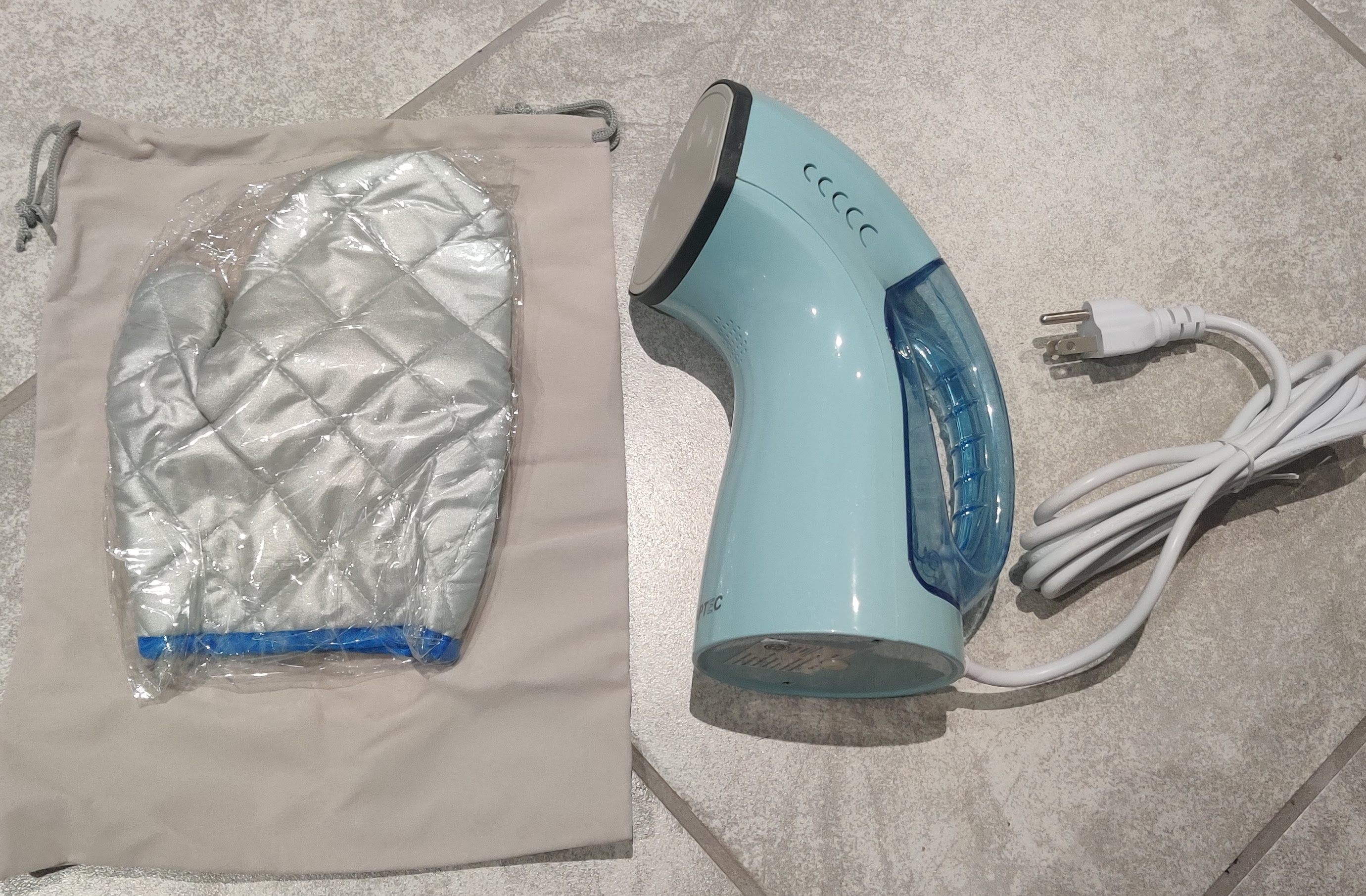 Streamline Portable Handheld Steamer with Mitten