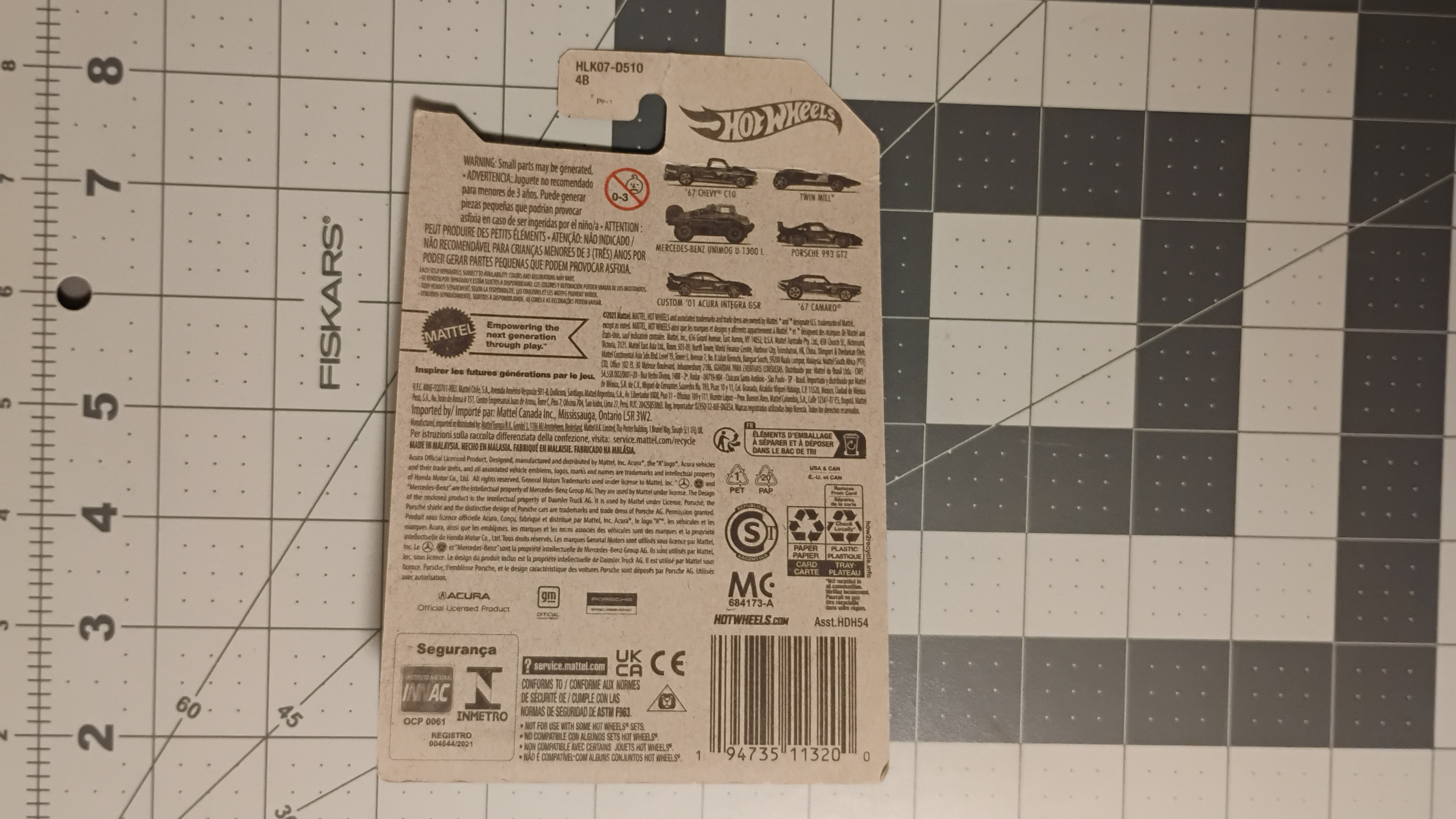 2023 Hot Wheels 55th Anniversary Custom '01 Acura Integra - photo 2