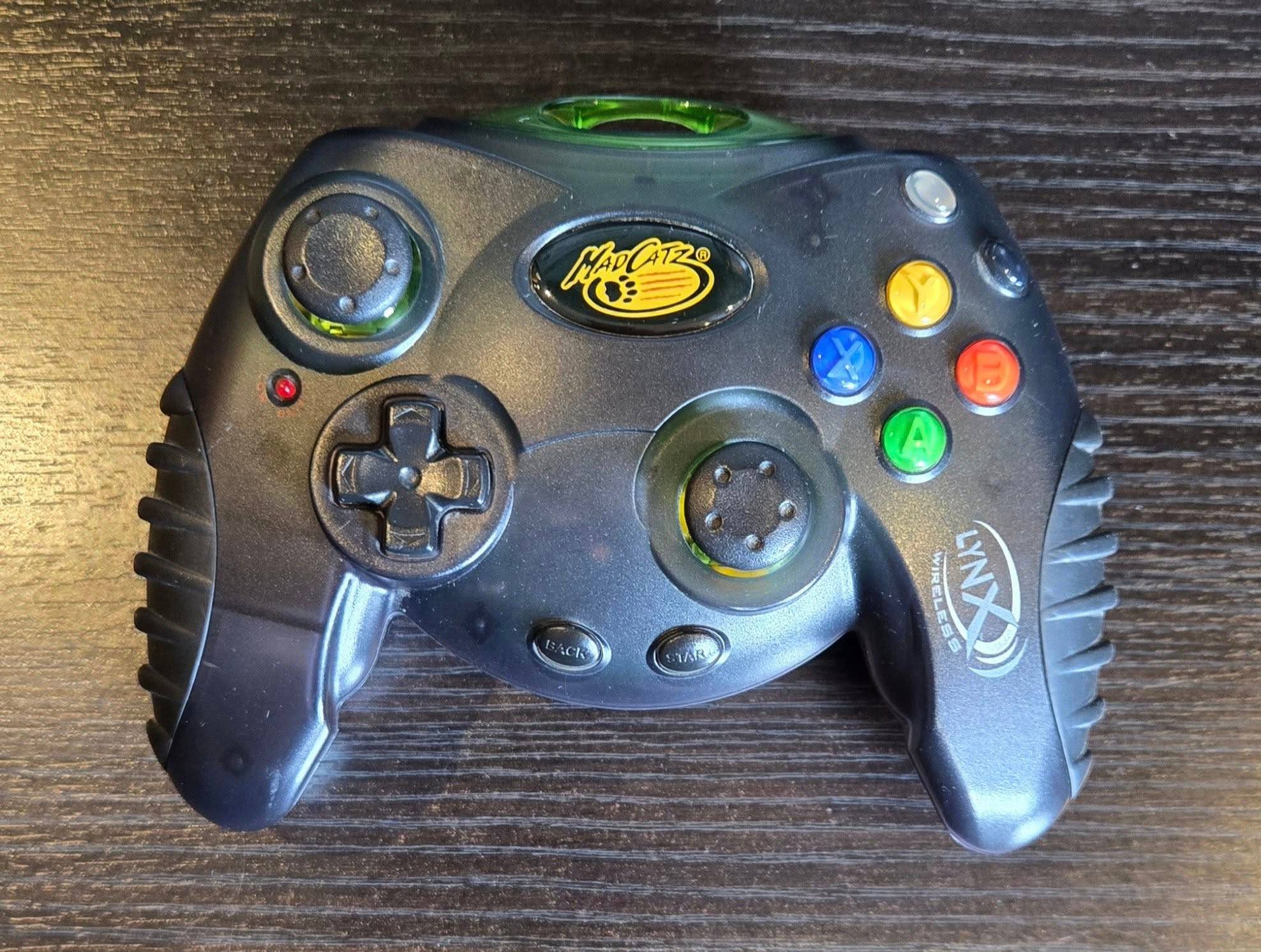 MadCatz Lynx Wireless Controller With Dongle For Original XBox - photo 2