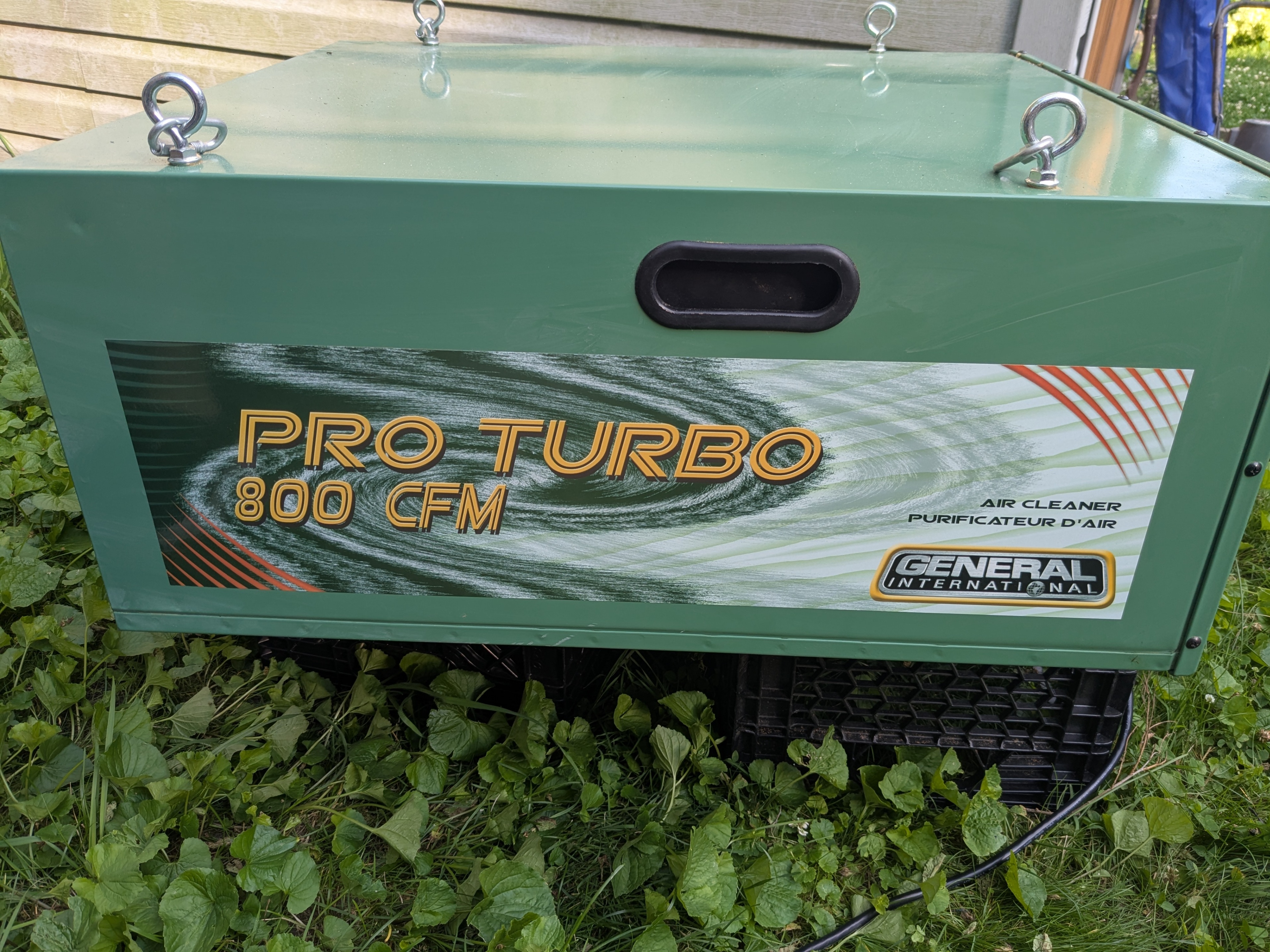 Air Cleaner - General International 800 CFM