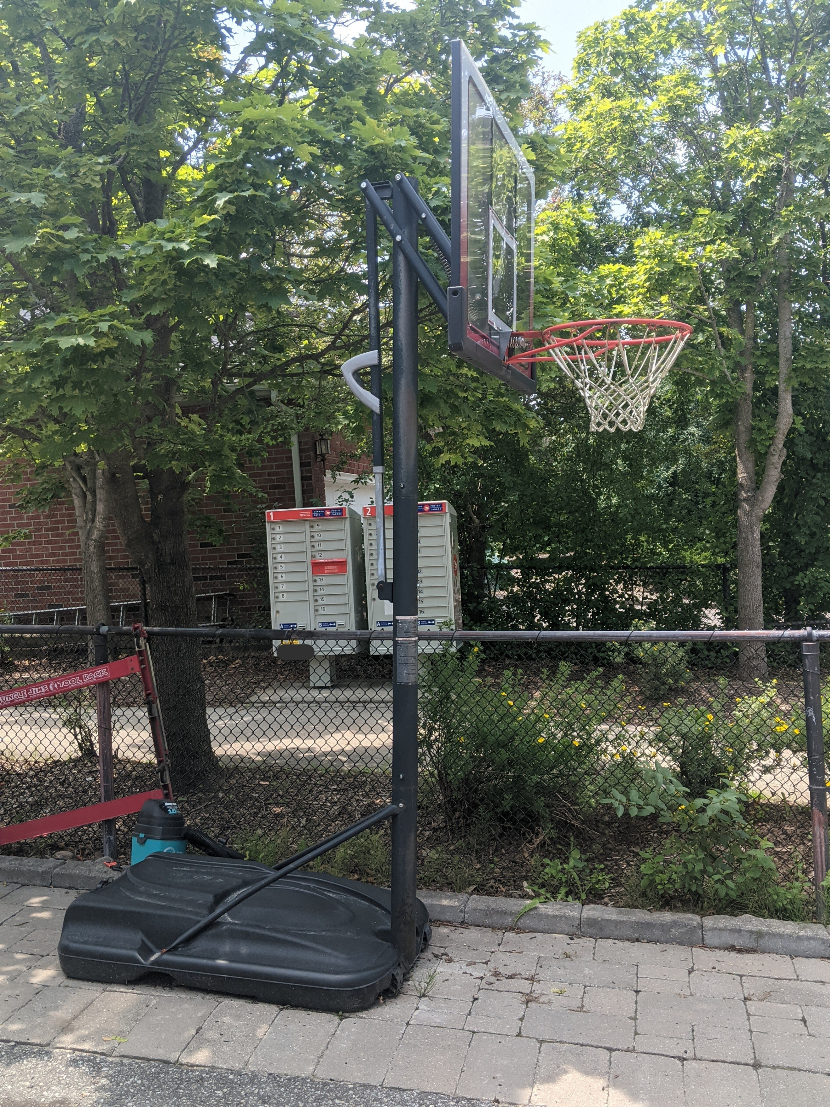 Lifetime Adjustable Basketball Hoop - photo 4