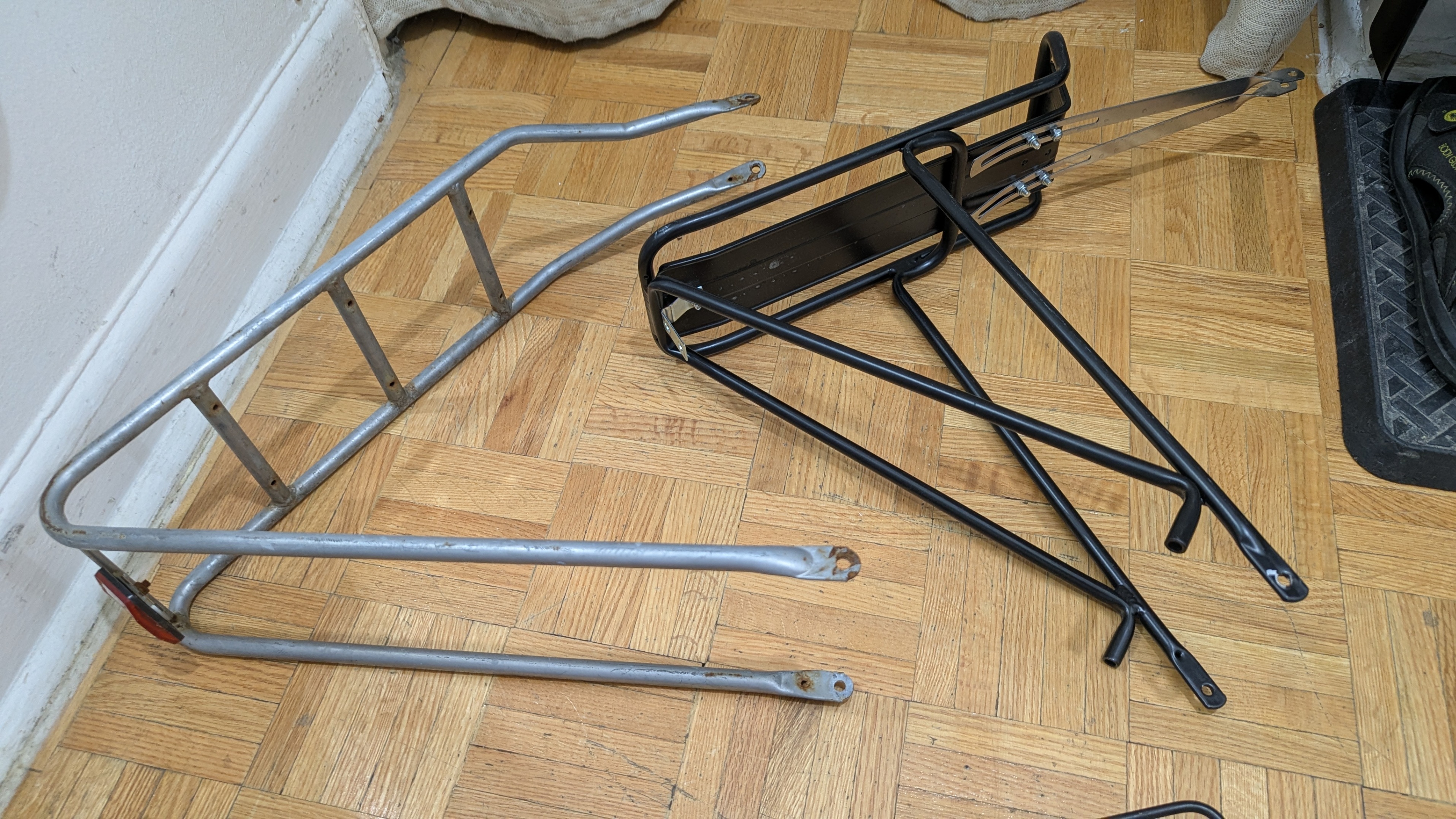Used Rear Bike Rack Mountain Bike Cargo Rack, Bicycle basket - photo 2