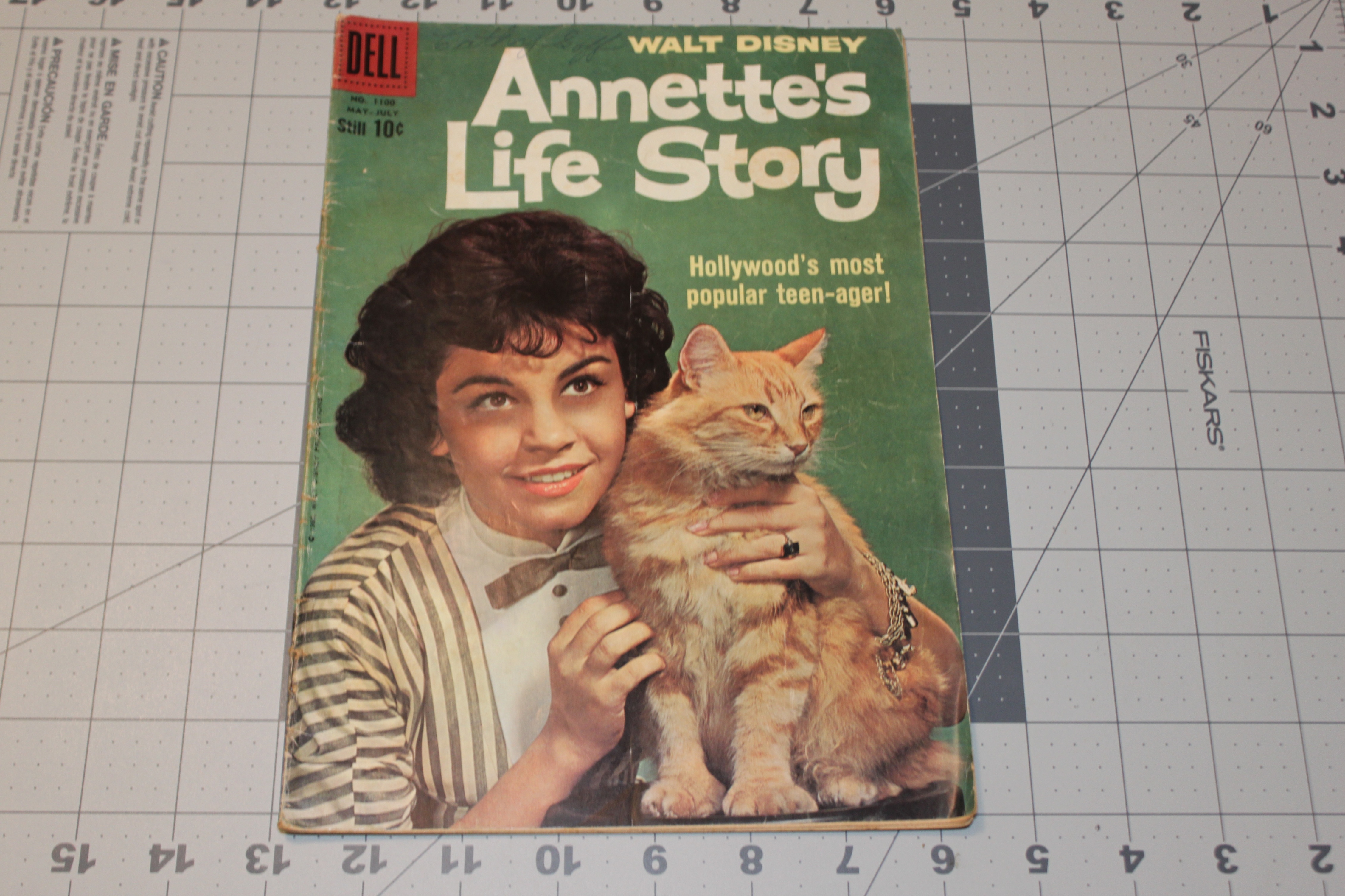 Dell Four Color Comics #1100 Annette’s Life Story May 1960