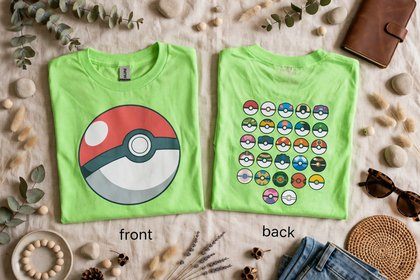 Kids Pokémon Poké Ball Graphic Tee - Trainer Gear Shirt