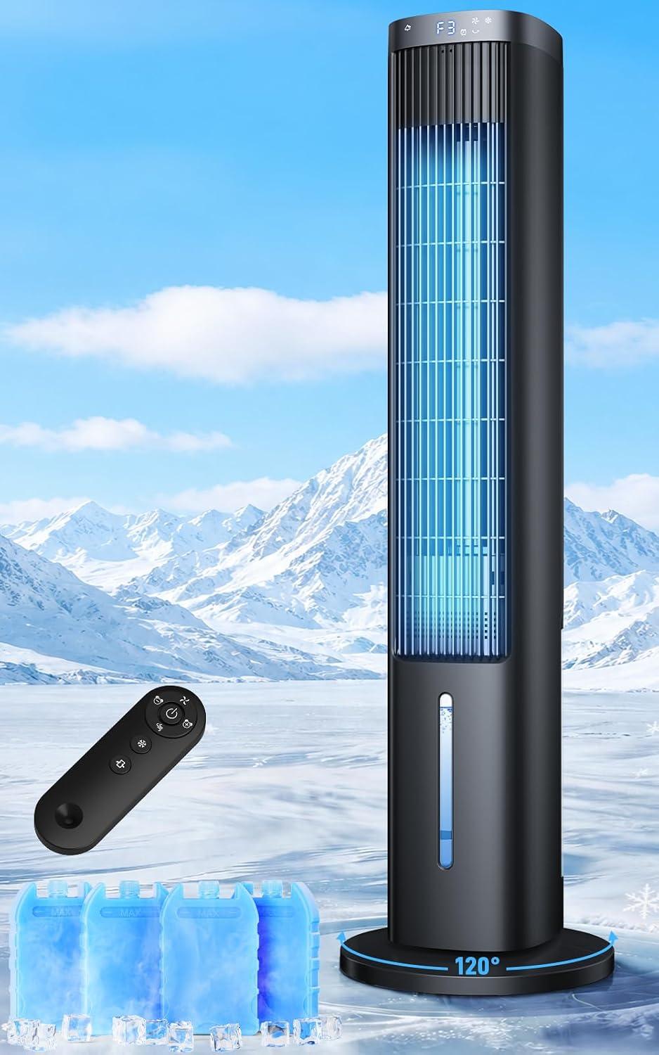 3-IN-1 Air Conditioner Portable w/4 Mode & 3 Speed,