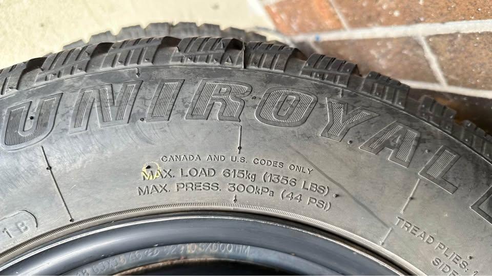 Winter tire with rim 195/65715 91T Only one season used - photo 2