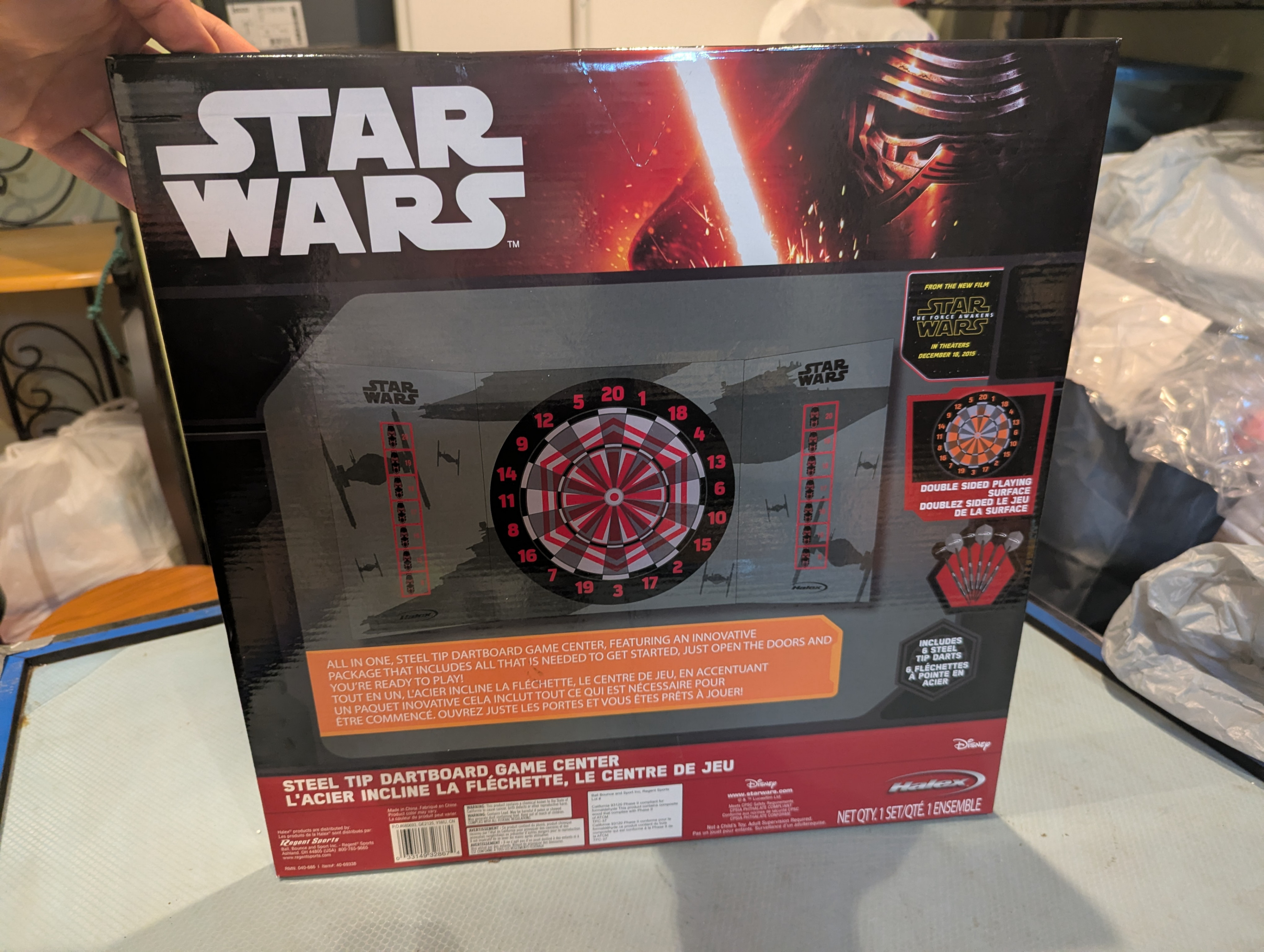Star Wars Episode VII Steel Tip Dartboard - photo 2