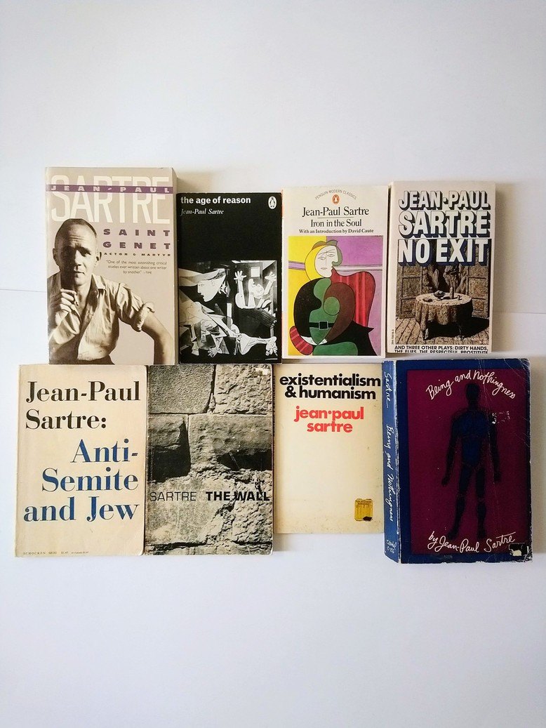 Jean-Paul Sartre books!