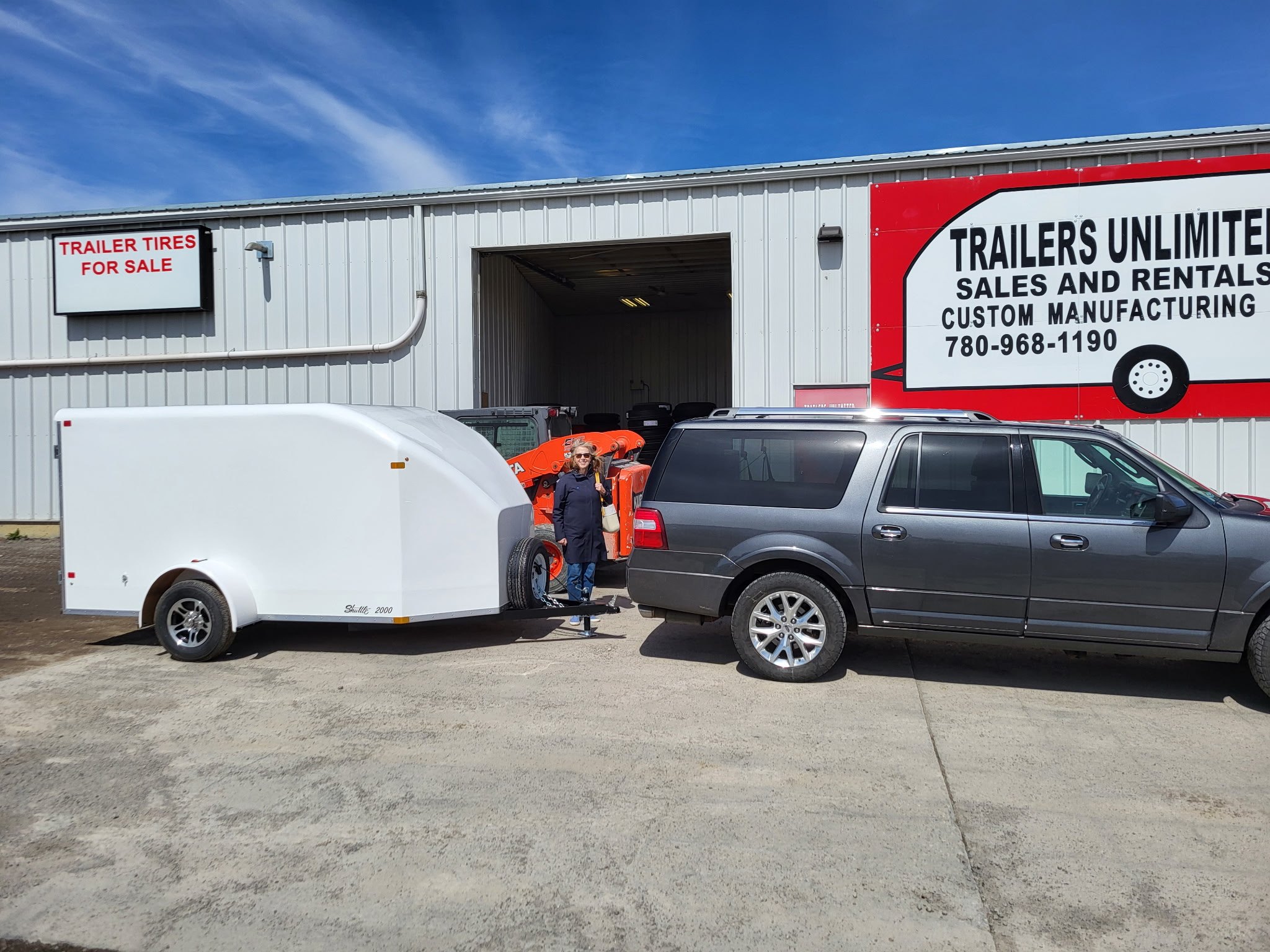 2024 Covered Cargo Trailer, single axle
