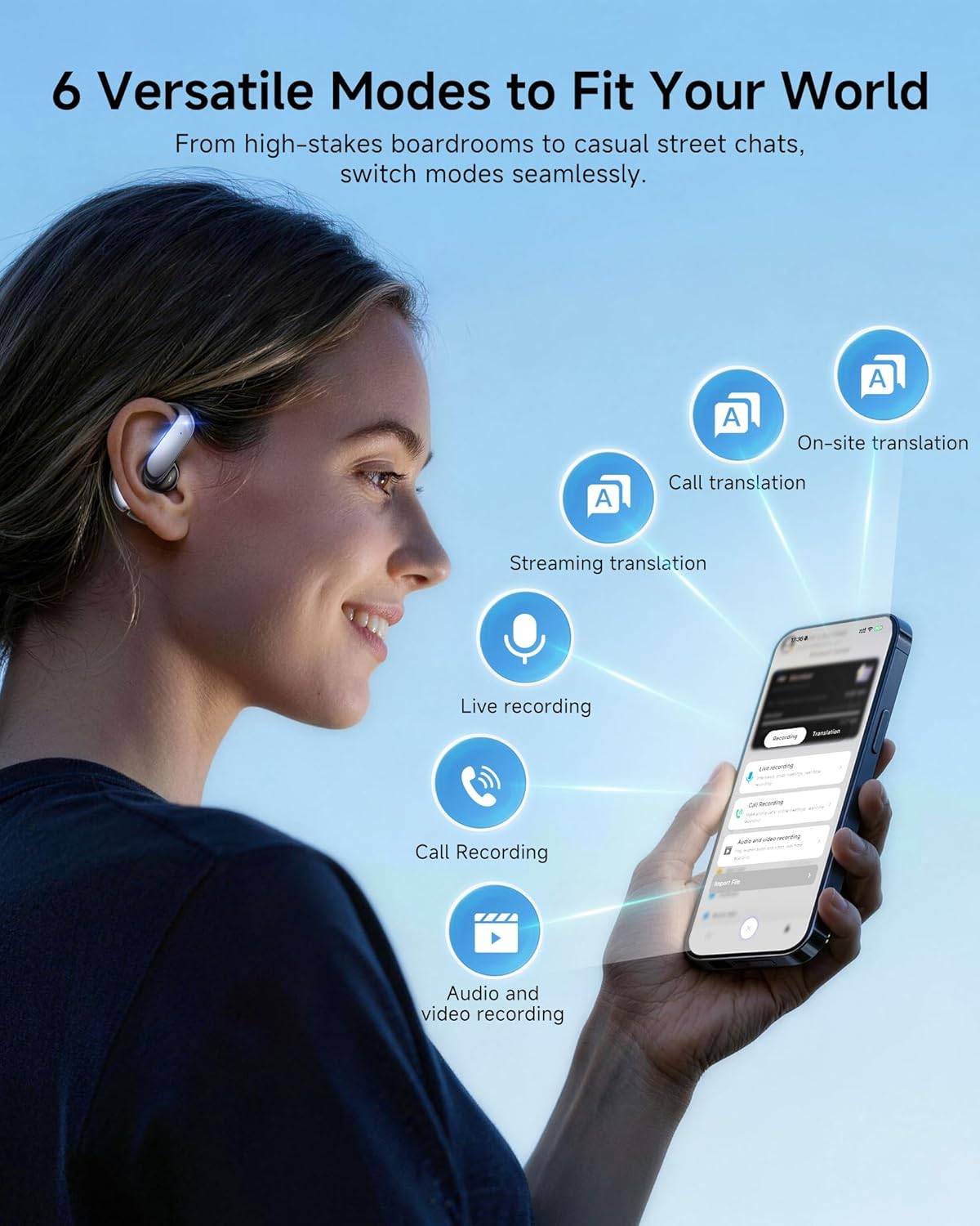 AI Translation Earbuds - photo 3