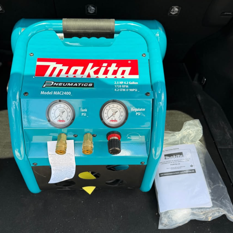Makita MAC2400 Big Bore 2.5 HP Air Compressor - photo 4