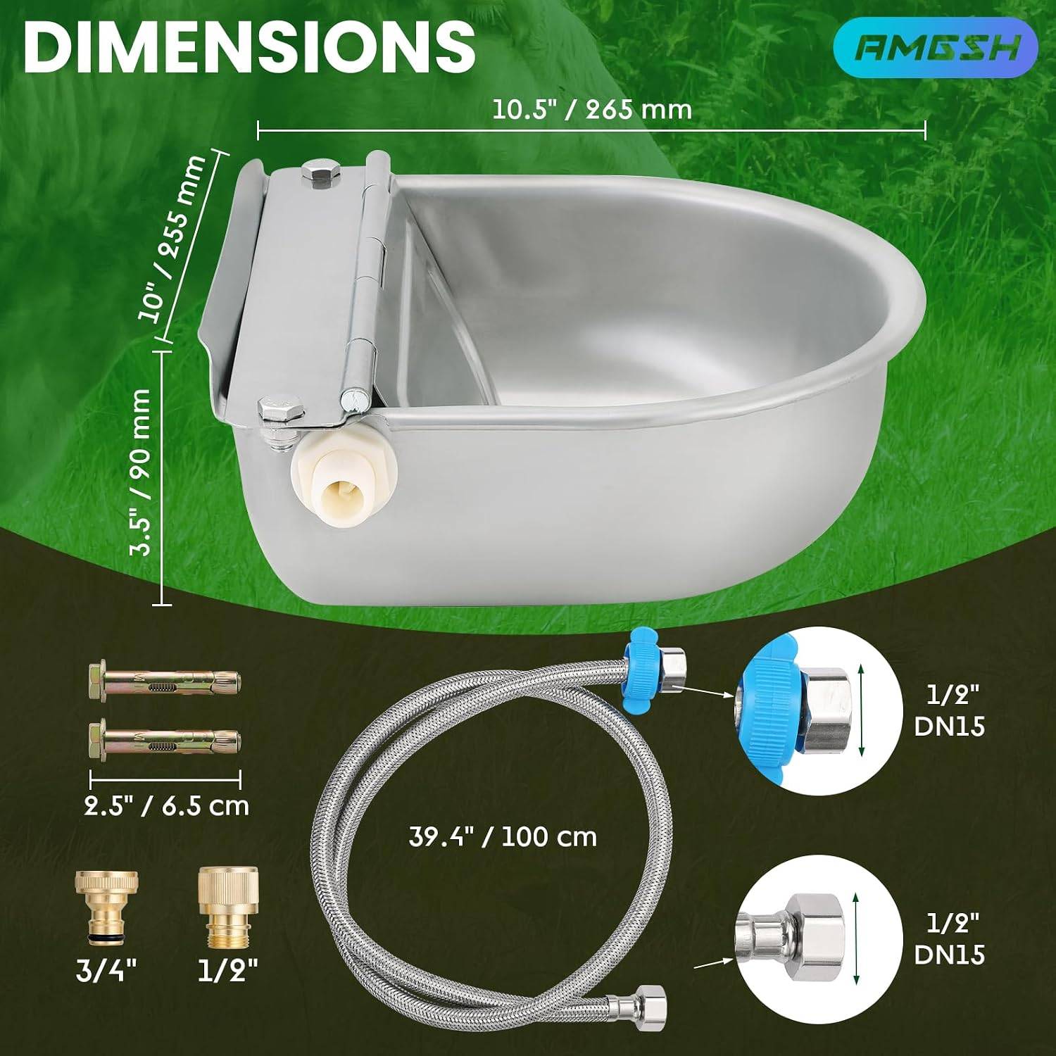 Automatic Animal Drinking Water Bowl - photo 3