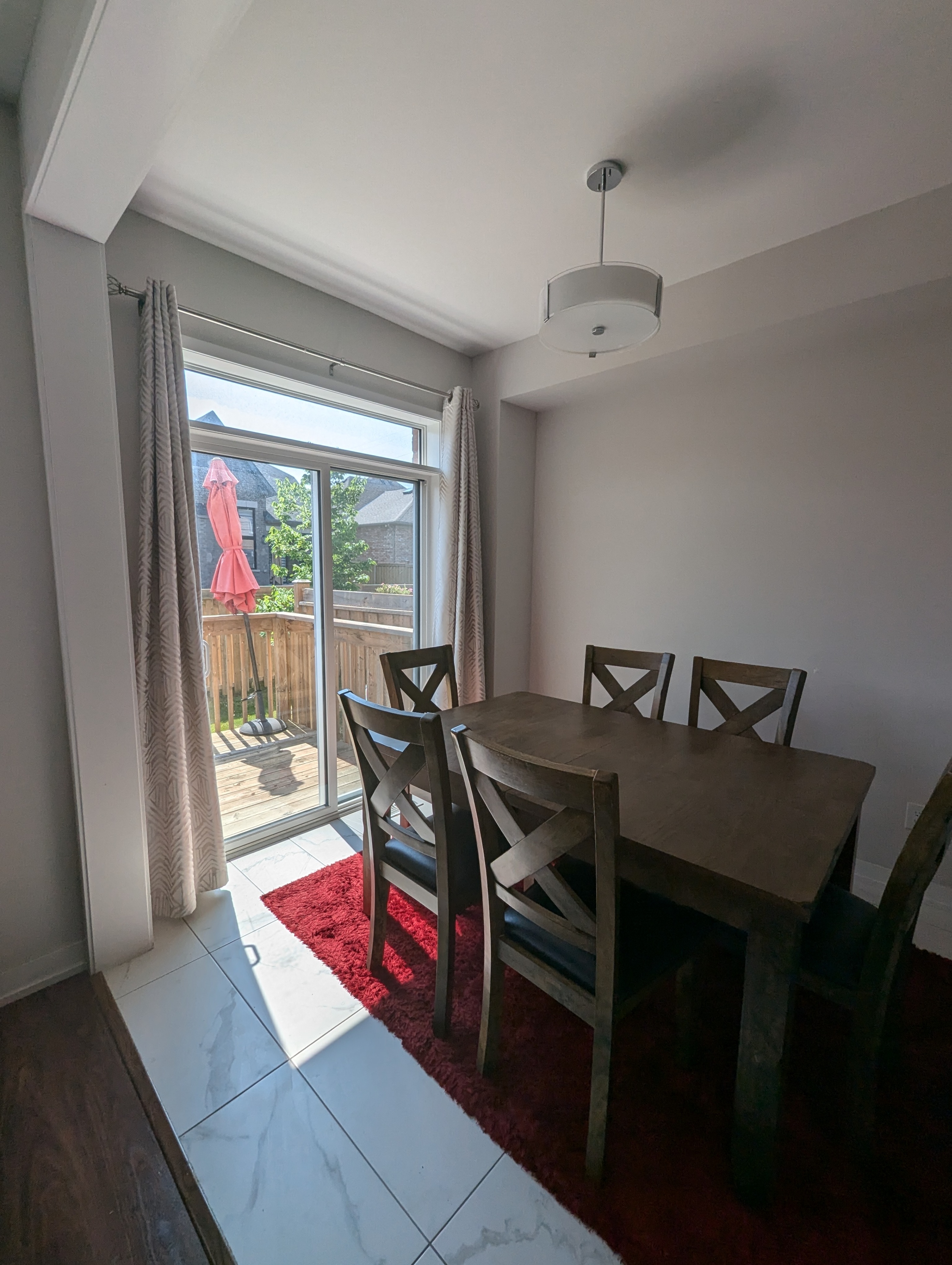 Dining Set with Table & 6 Chairs with Extension - photo 2