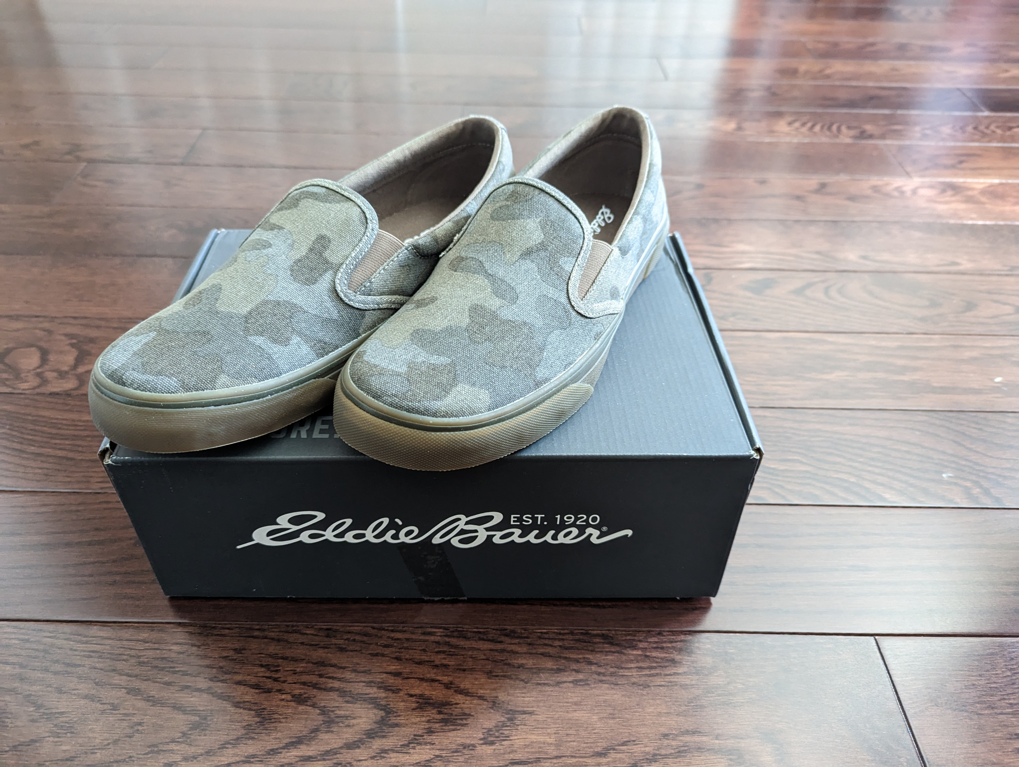 Mens 9 - Eddie Bauer Slip-On Shoes - Brand New